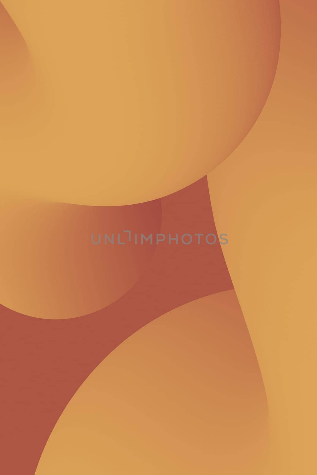 abstract color 3d paper art illustration set. Contrast colors.