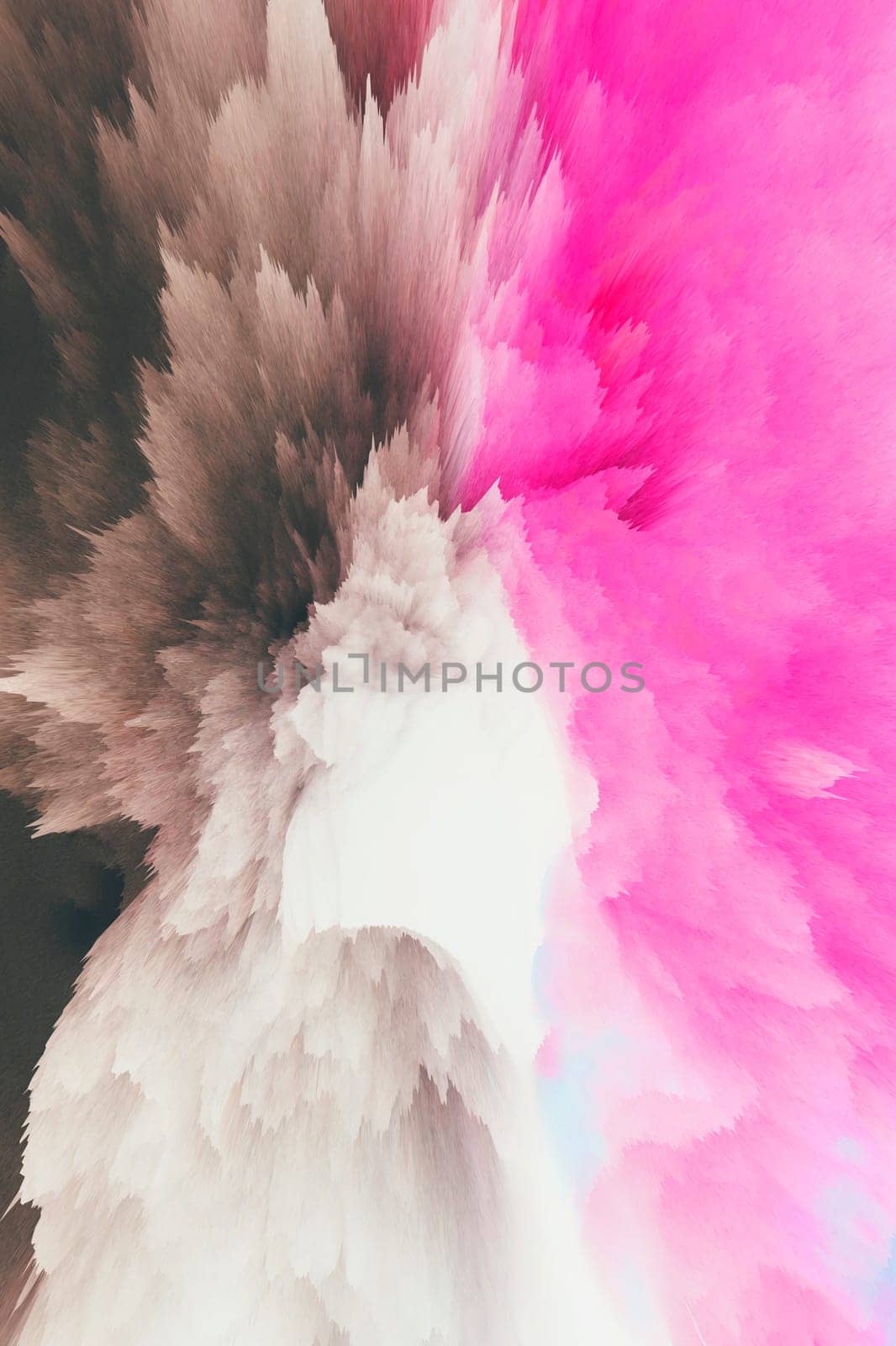 abstract colored dust explosion on a black background.abstract powder splatted background