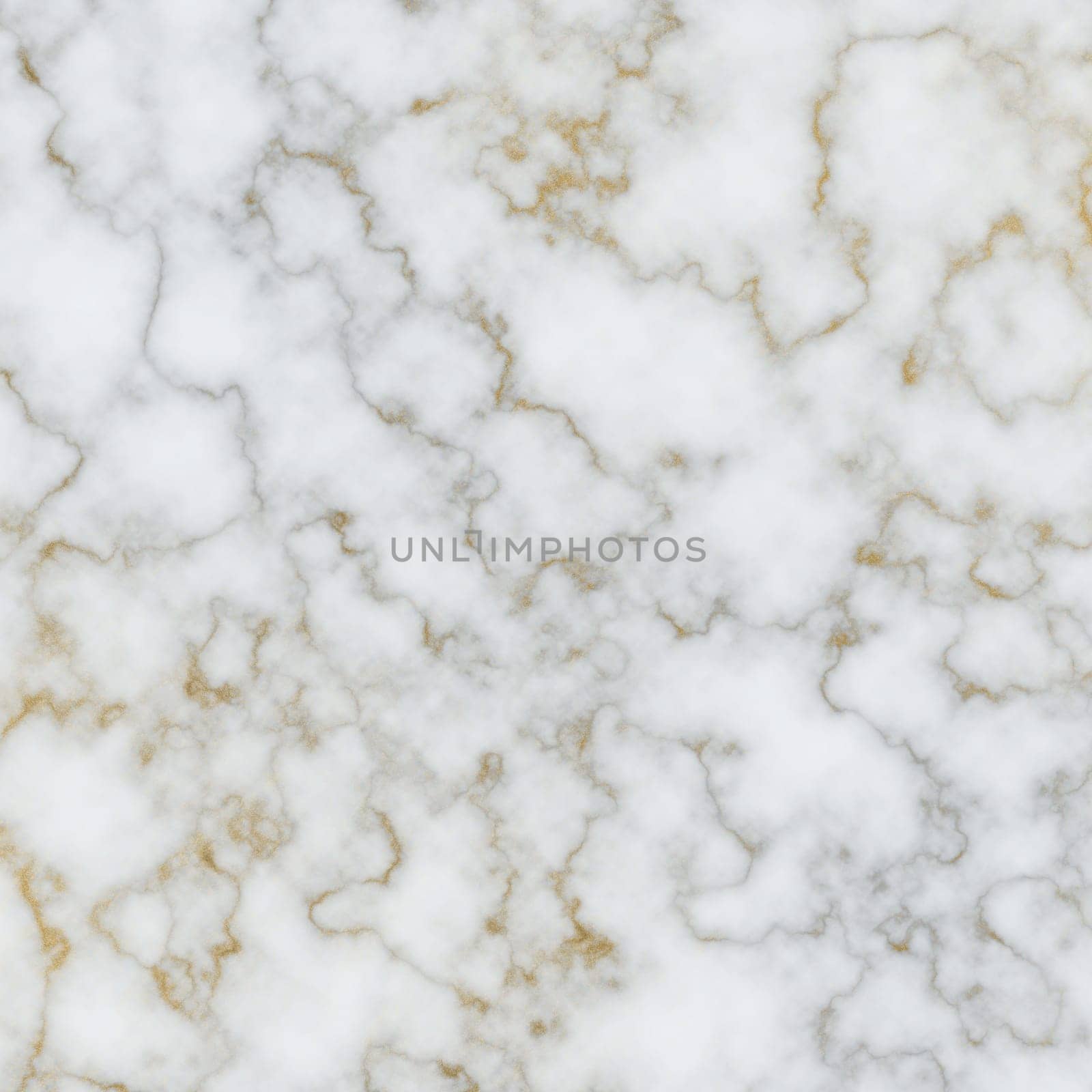 White Marble Texture with Gold