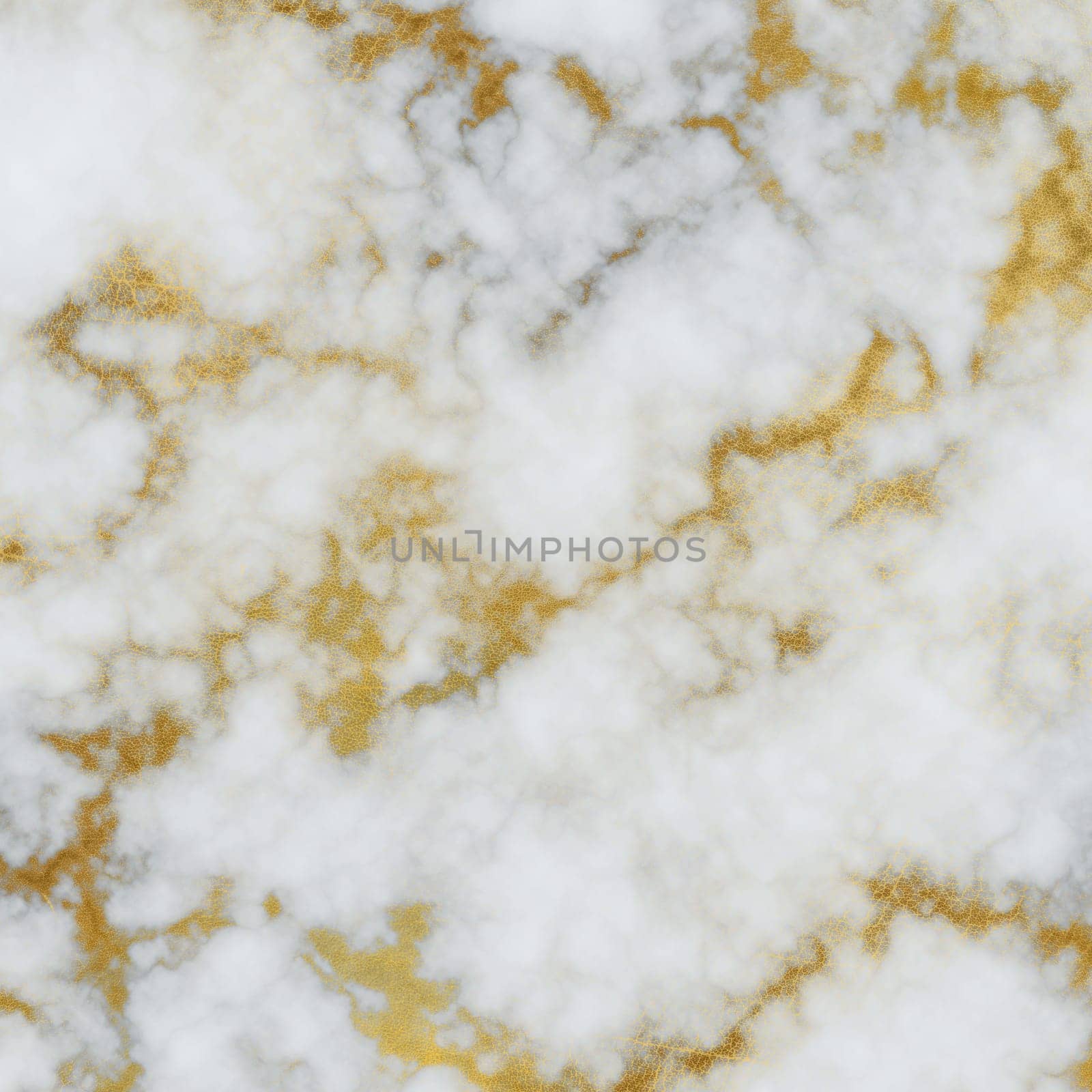 White Marble Texture with Gold