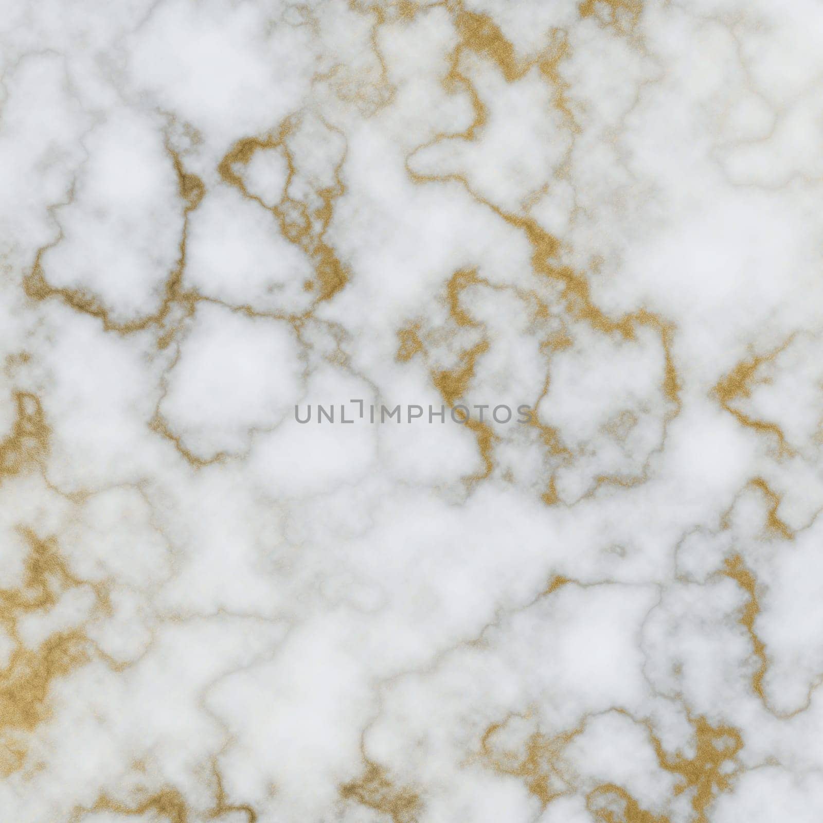 White Marble Texture with Gold