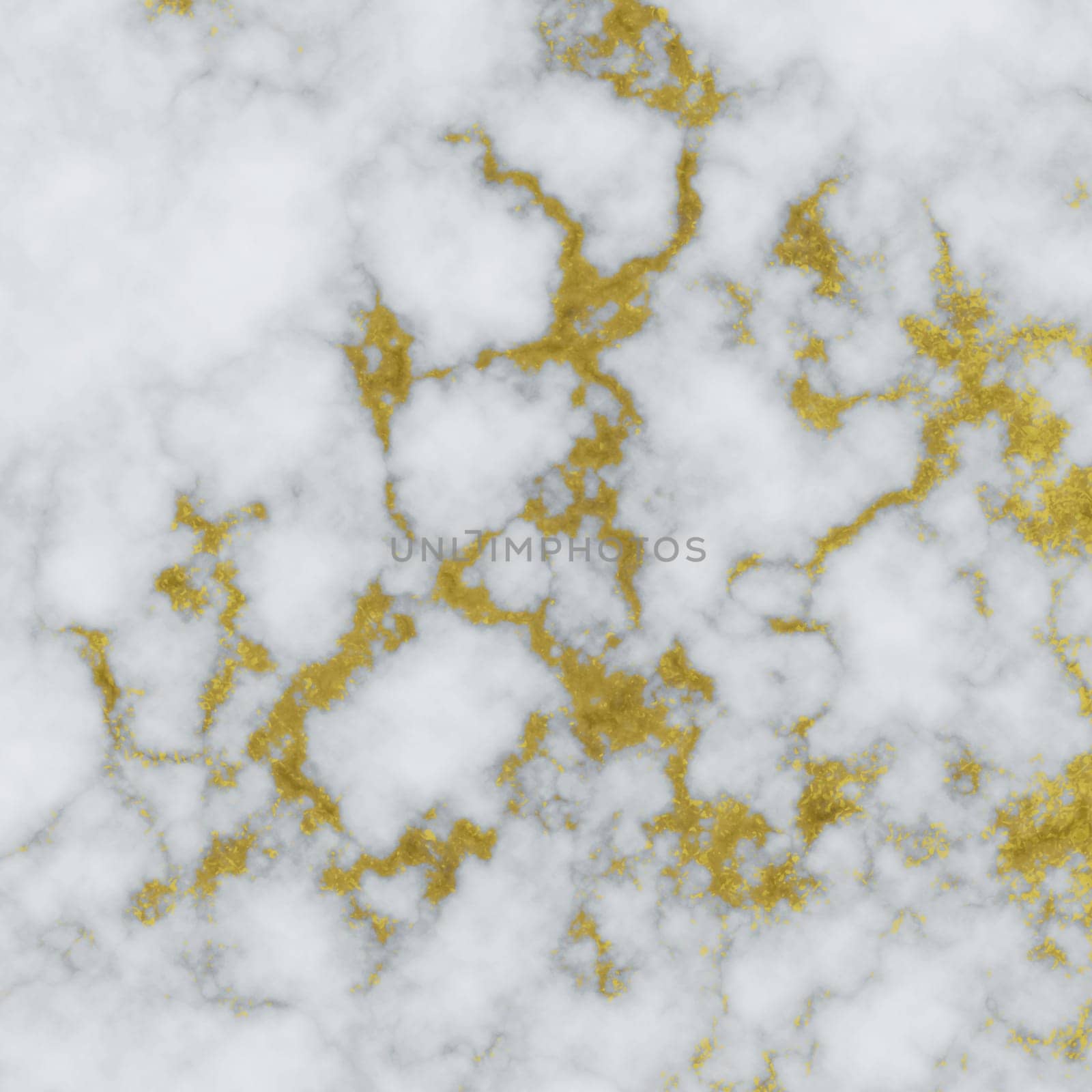 White Marble Texture with Gold