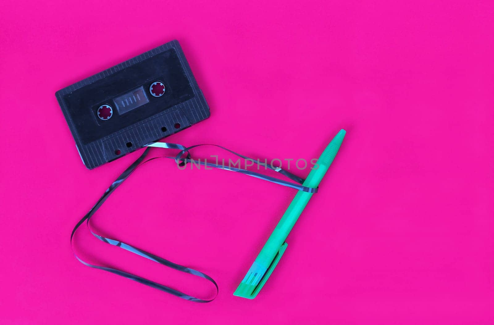 In the 90s you needed a pen to wind a broken tape of a music cassette