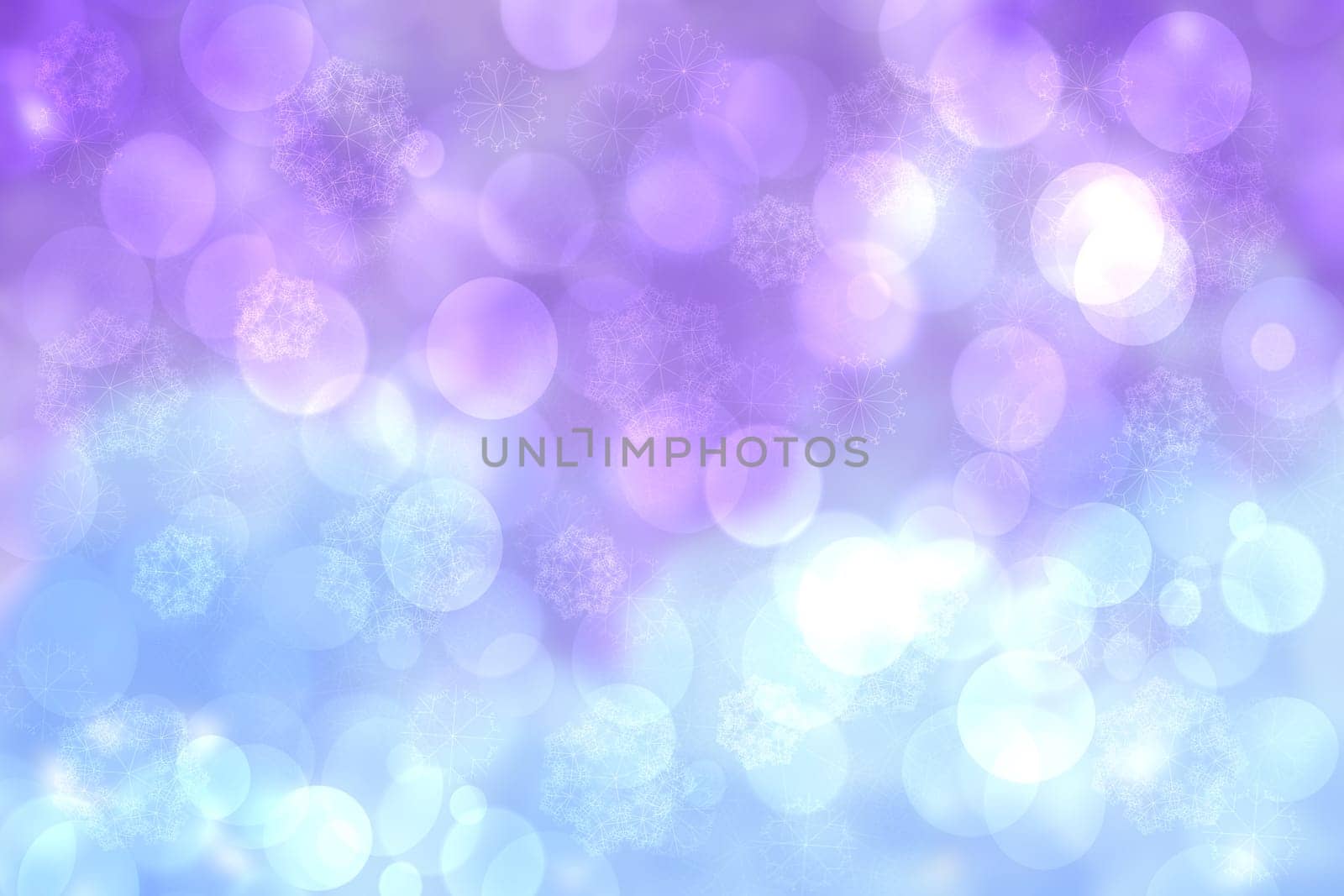 Abstract gradient blue turquoise pink shiny blurred background texture with circular bokeh lights. Beautiful backdrop. Space for design.