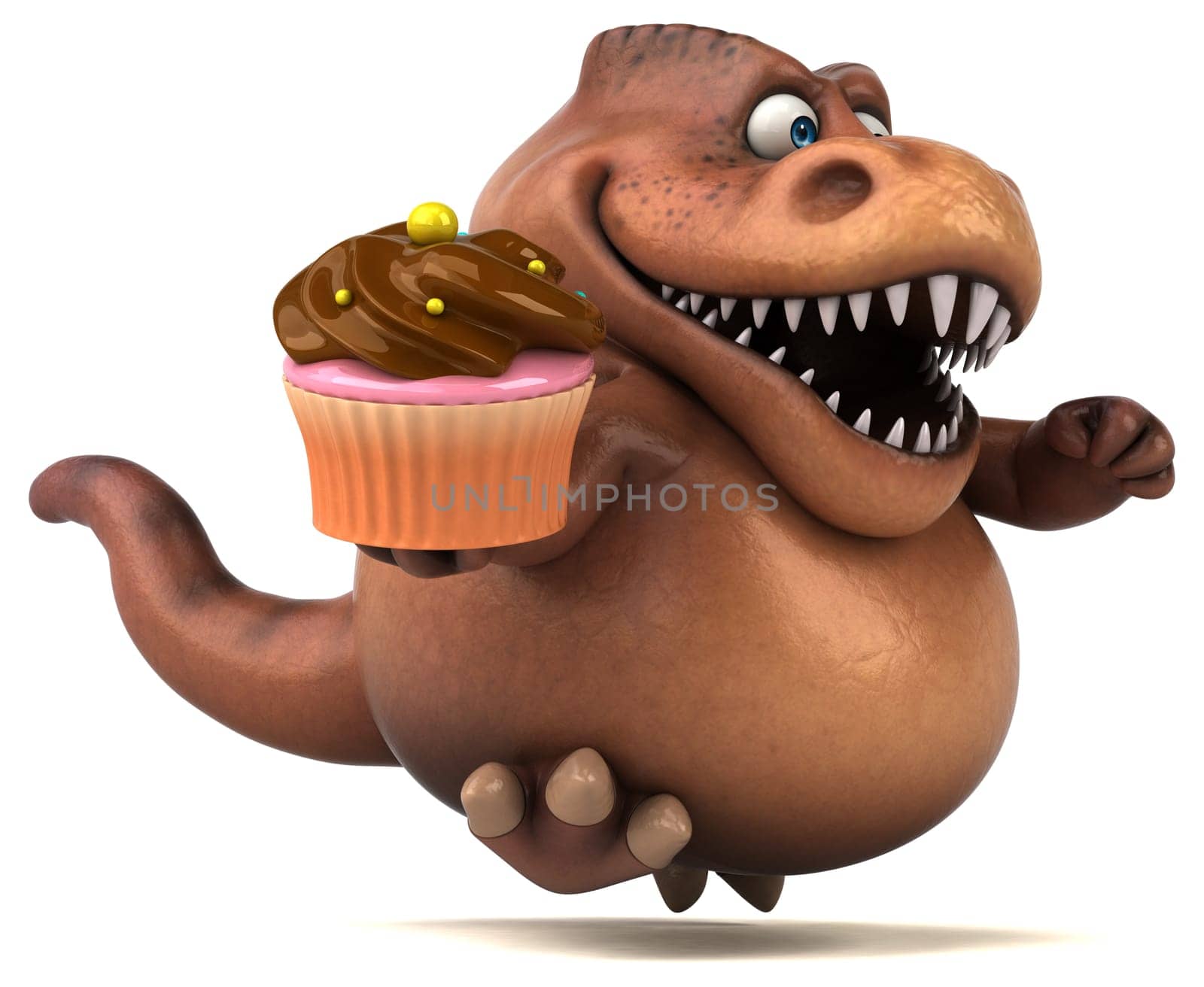 Fun Trex - 3D Illustration