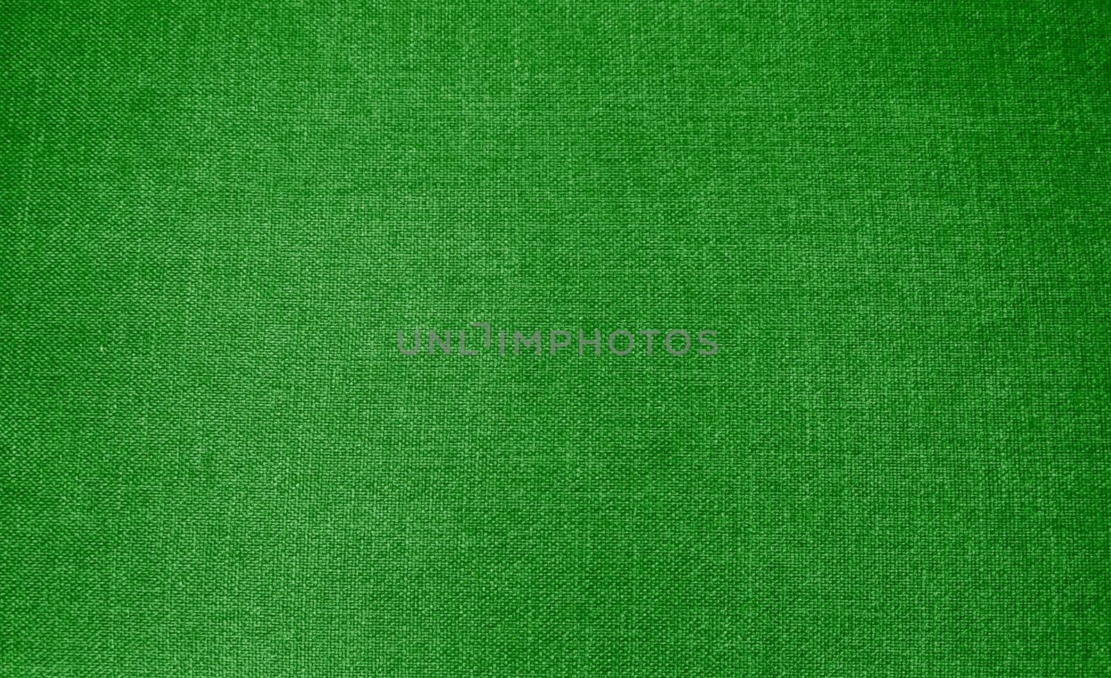 Cloth background texture with green color - Woven texture