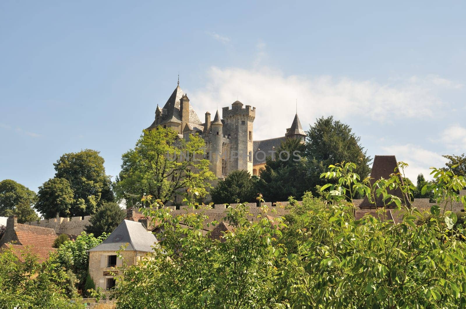 Village of Montfort in Périgord