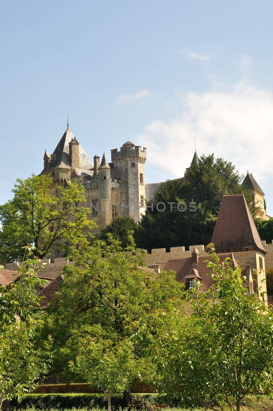 Village of Montfort in Périgord