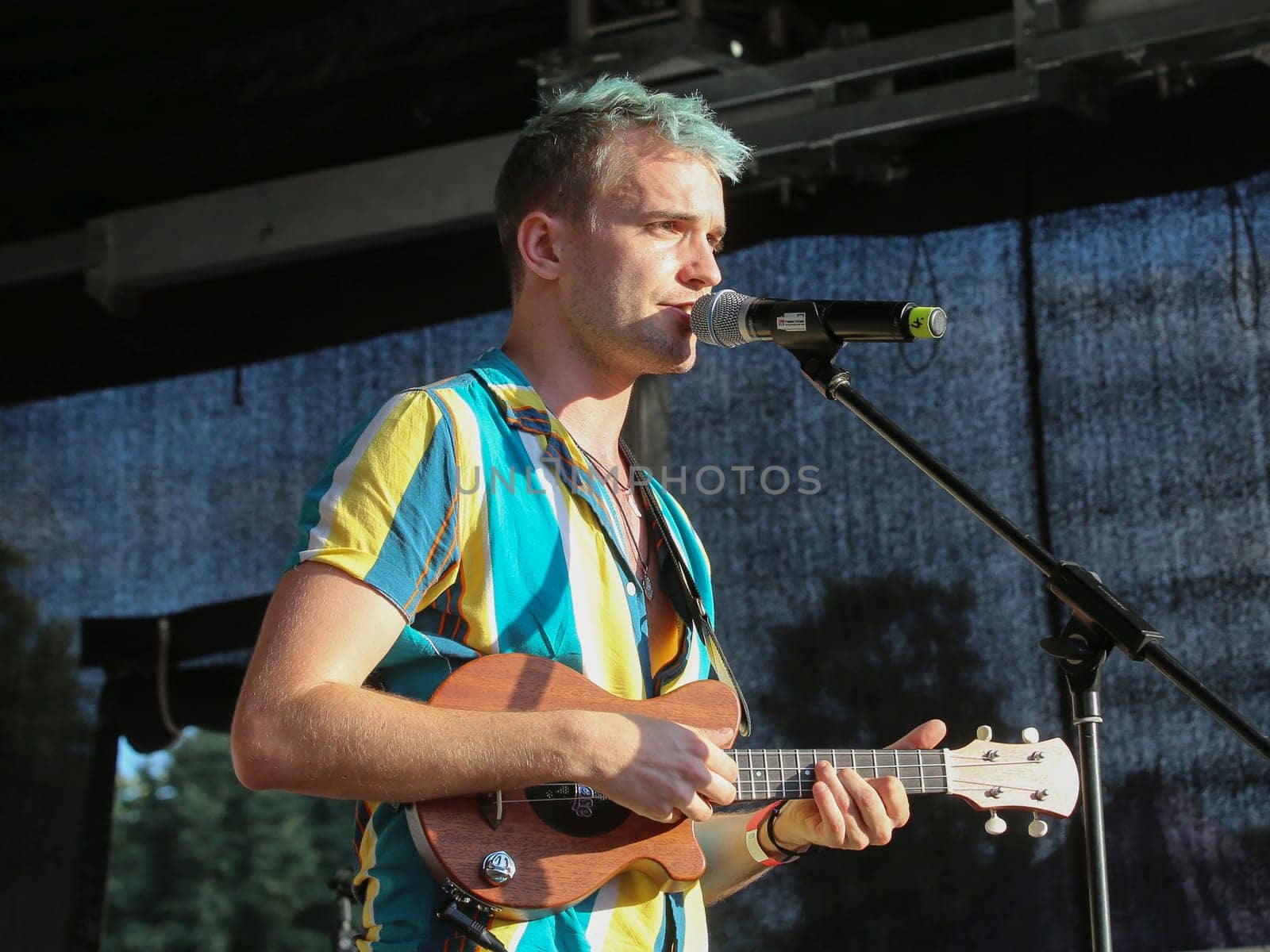german ESC Attendees 2021 Jendrik Sigwart at the performance CSD 2021 in Magdeburg