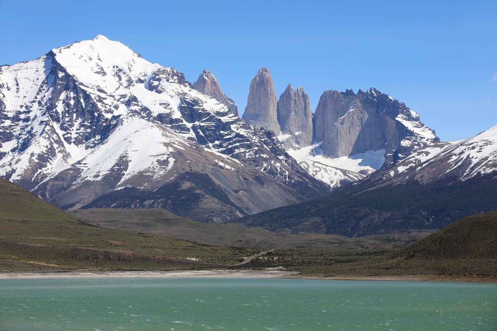 Torres del Paine National Park in Patagonia. Chile