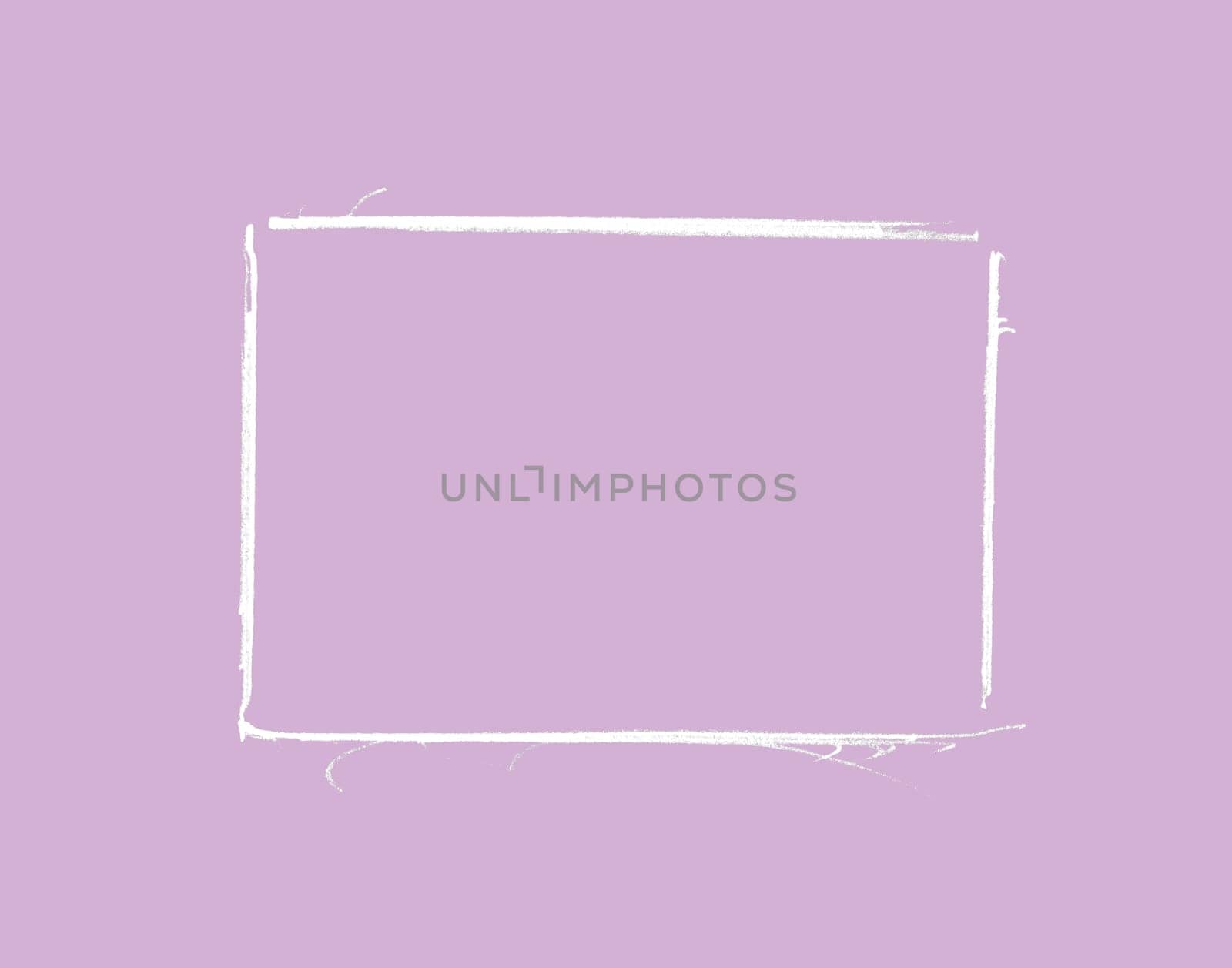 Pink pattern with hand pained white rectangle