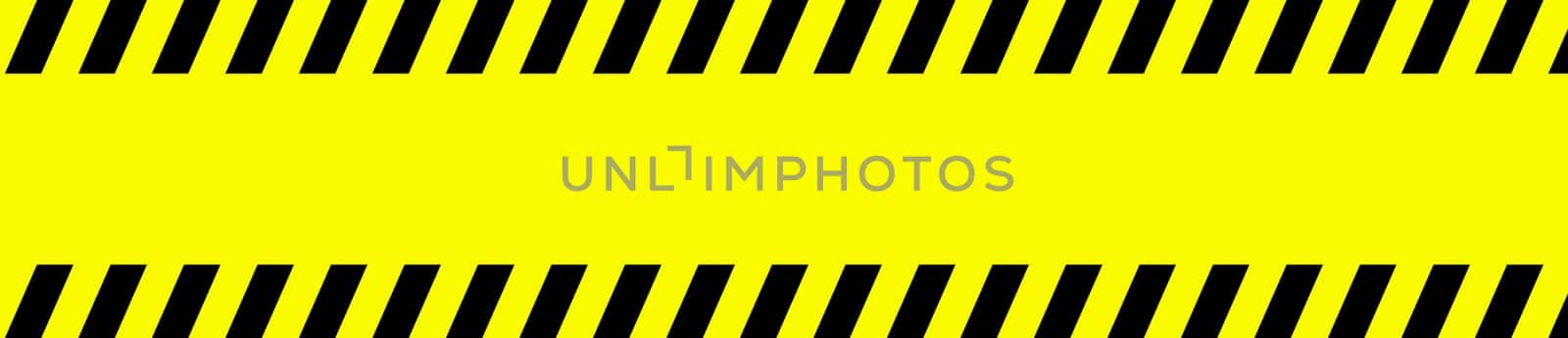 Caution - Yellow and balck barrier tape background
