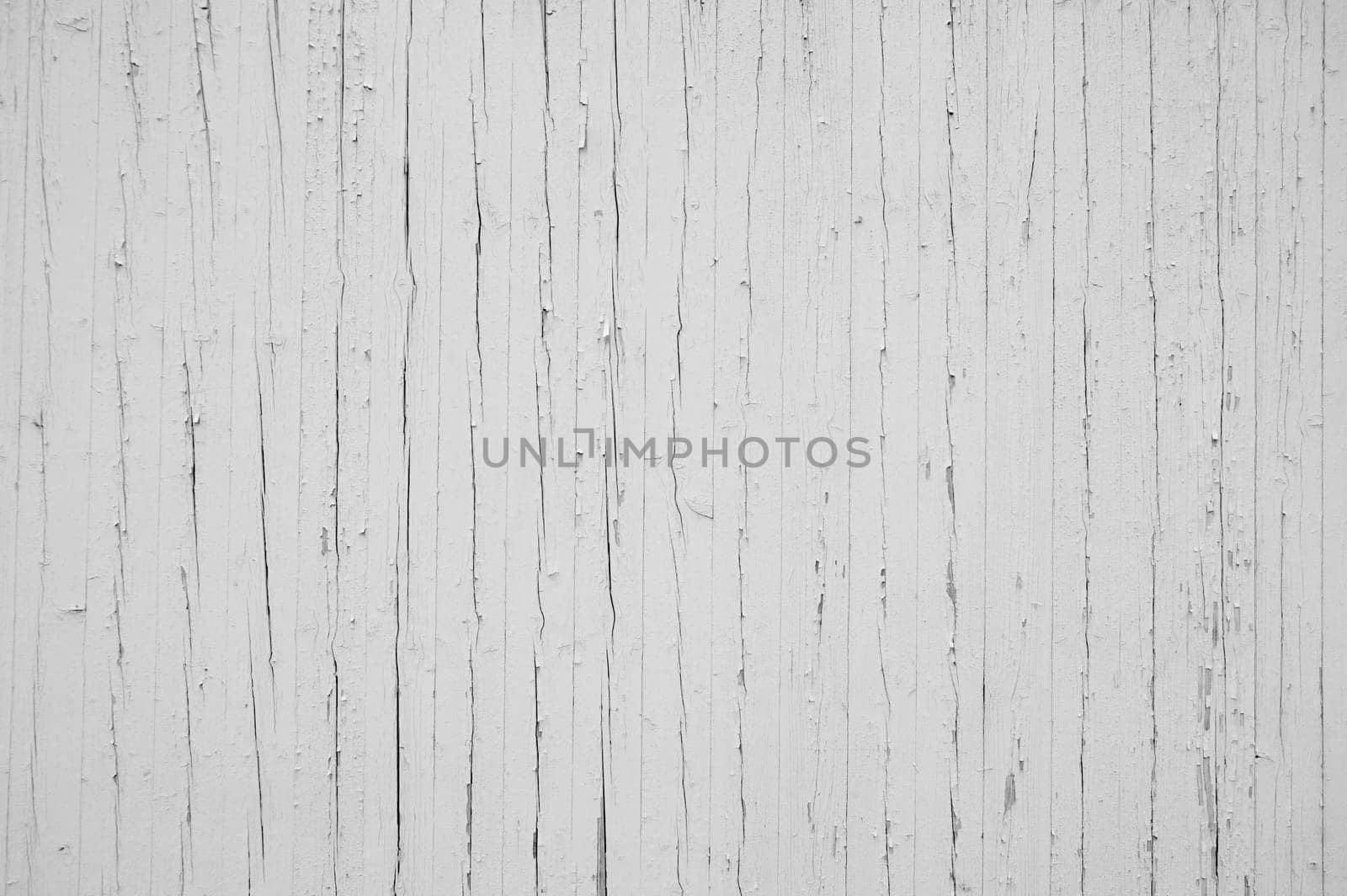 Old weathered wooden planks with white color