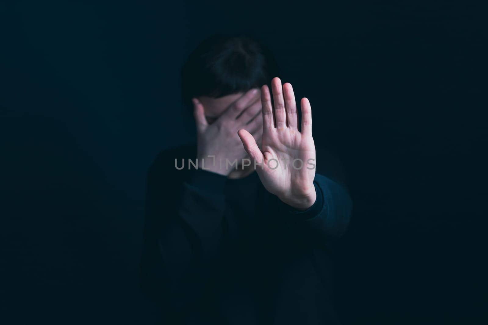 Women violence and abused concept. Stop domestic violence against women and human trafficking.