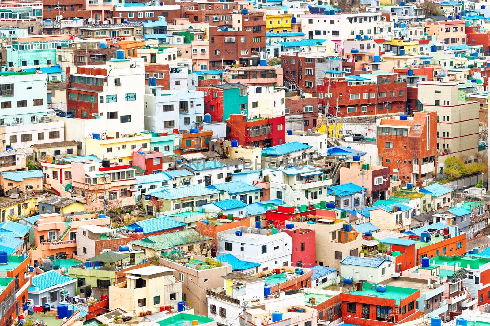 Gamcheon Culture Village, Busan, South Korea.
