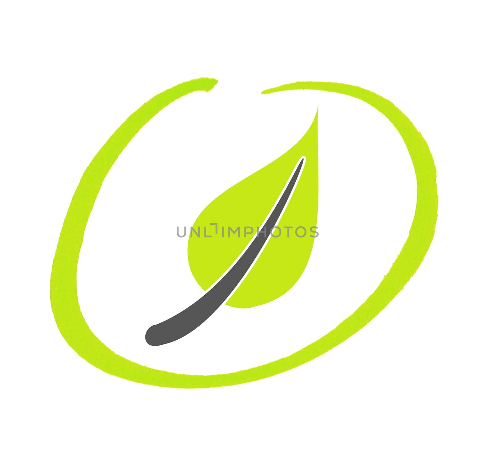 Green Leaf, natural ingredients, ecology or sustainability icon