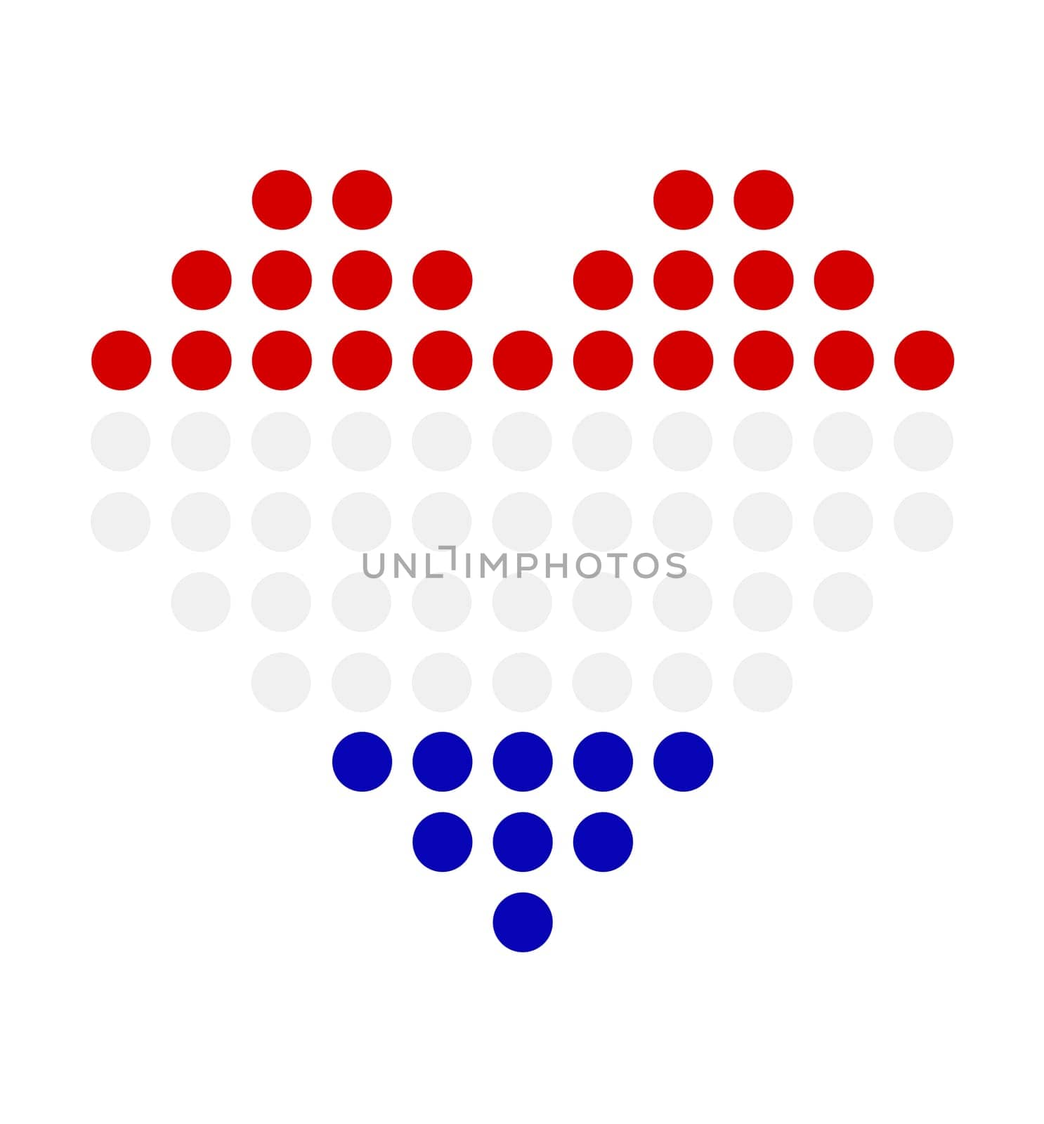 Heart icon with dots: Netherlands