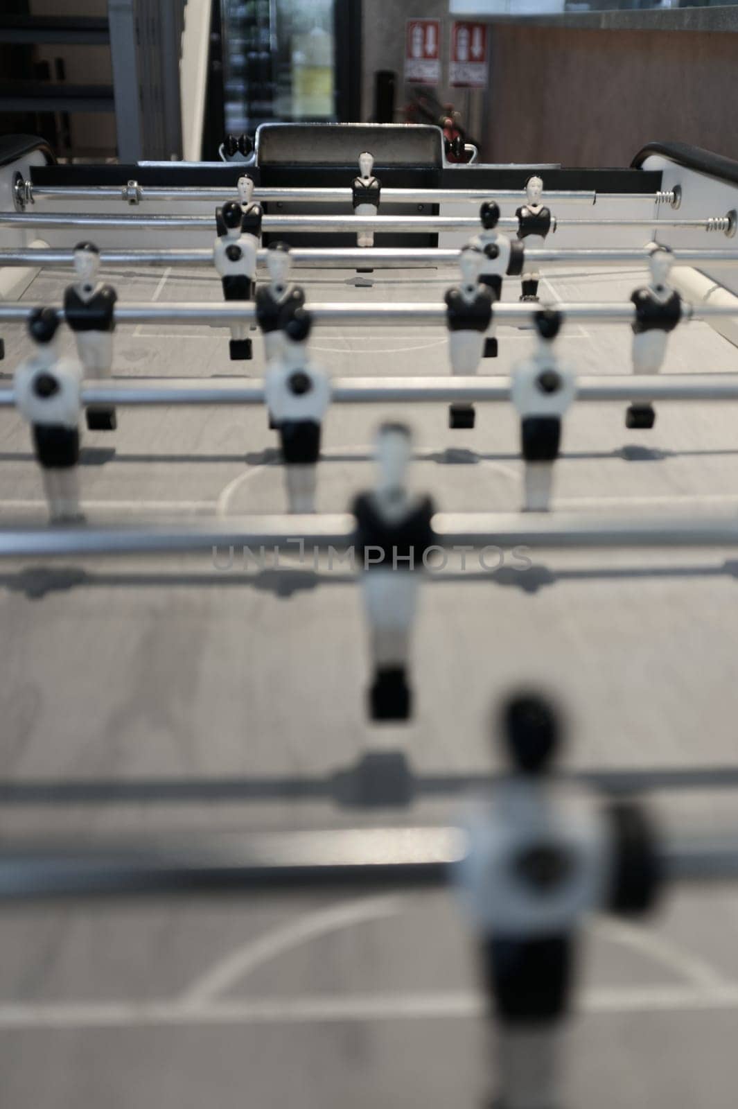 Table football for office recreation, table-top game,  Concept bussinese  , Strategic