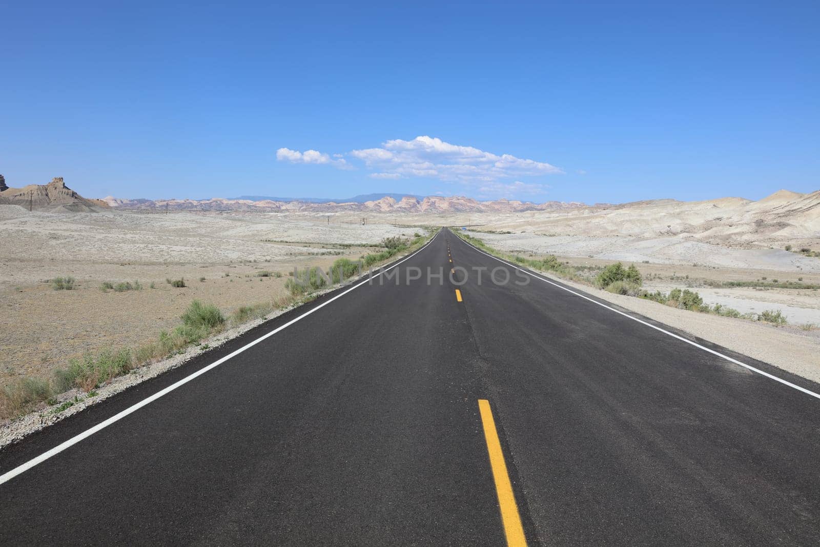 Road to Moab in Utah. United States
