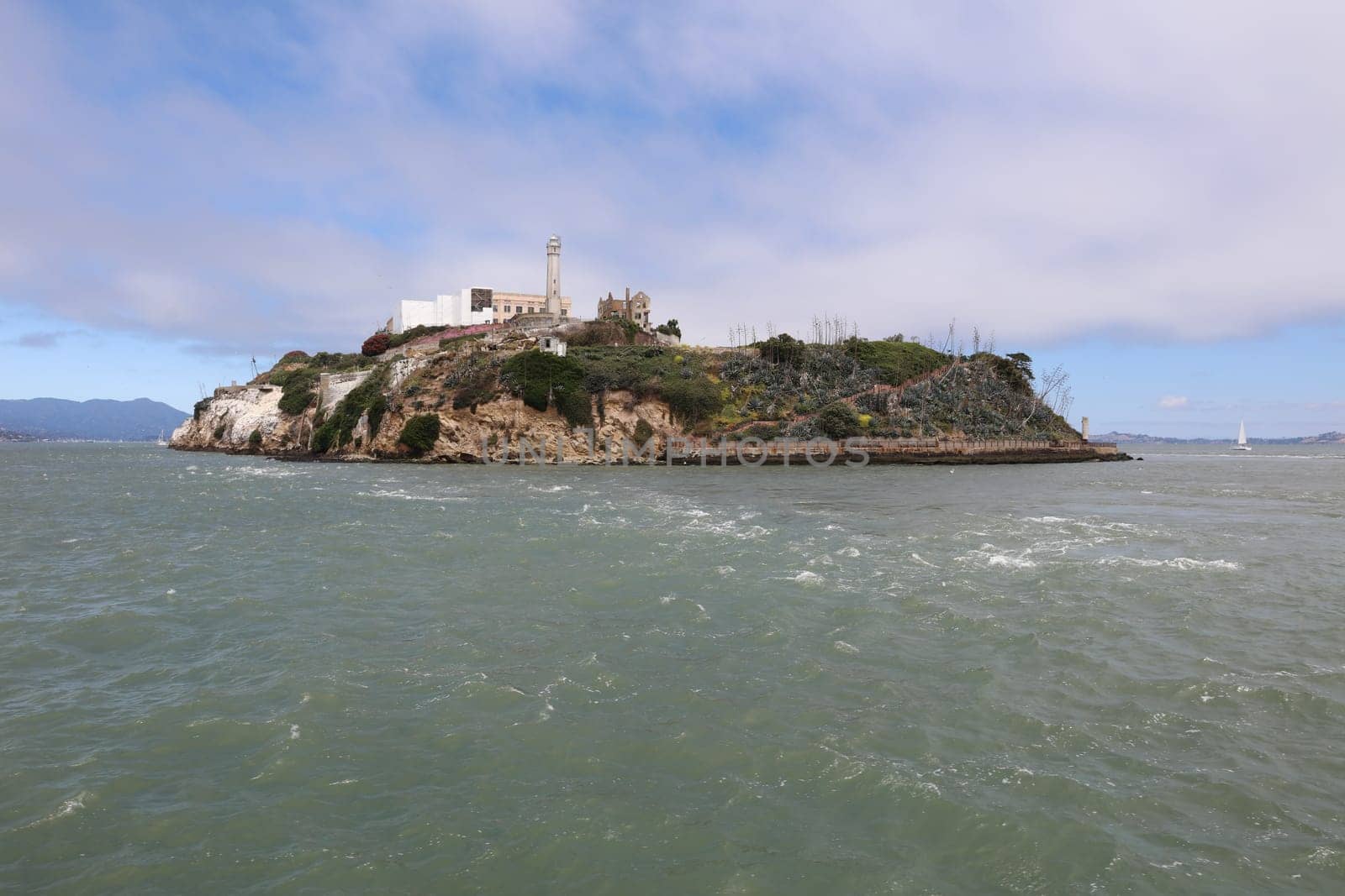 Alcatraz Island in San Francisco Bay. California. USA