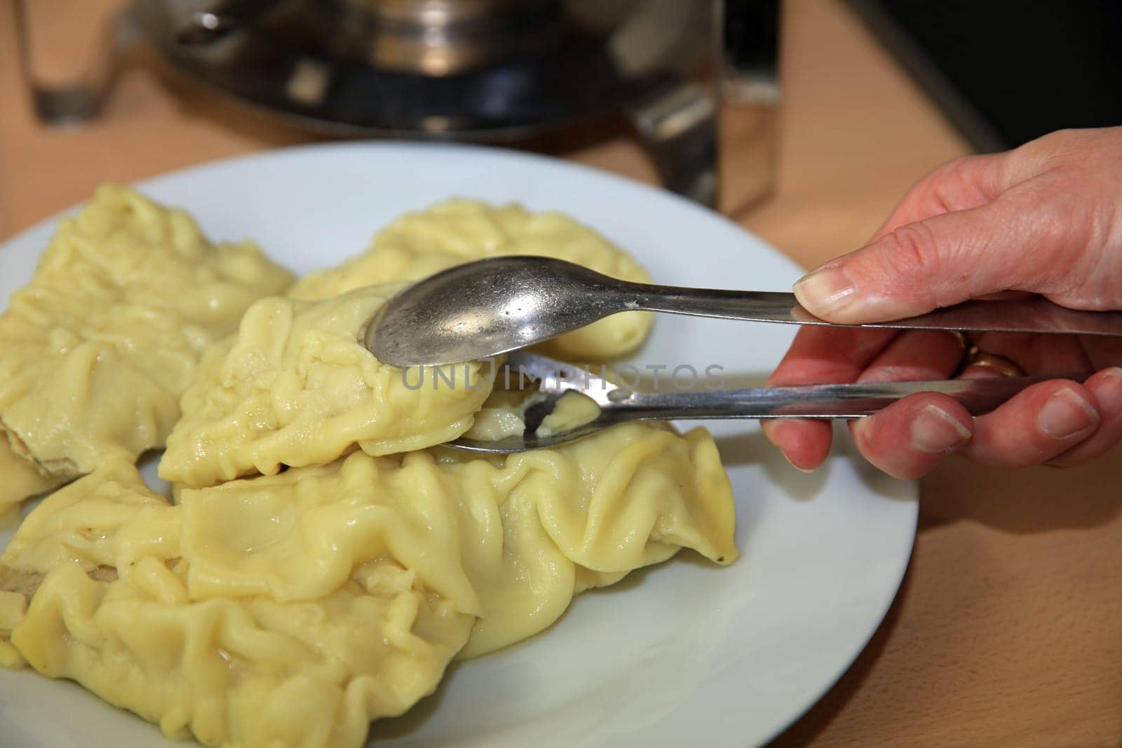 German Maultaschen, Swabian meat-filled dumplings