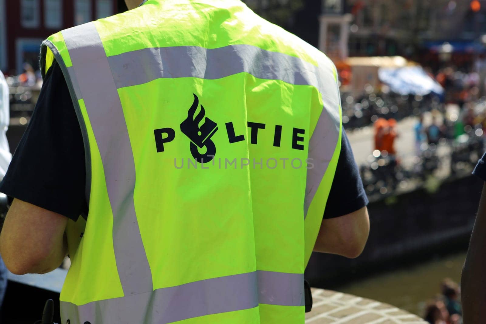 Police in Amsterdam. Netherlands