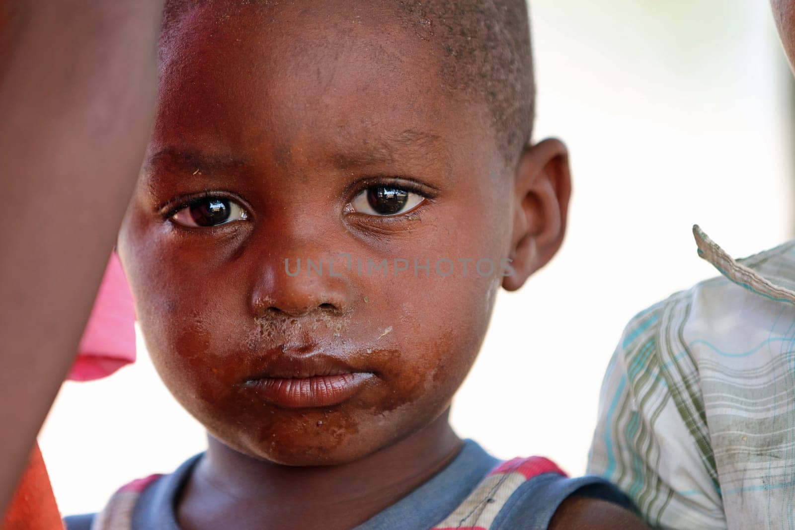 Hambukushu Tribe near Divundu. Caprivi Strip. Namibia. Africa
