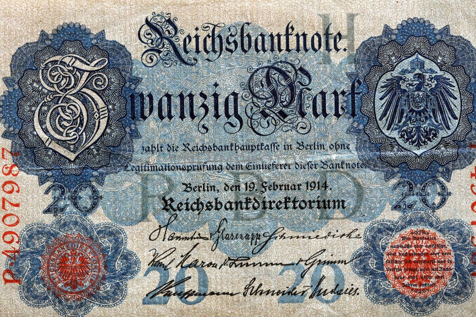 Vintage German Paper Money