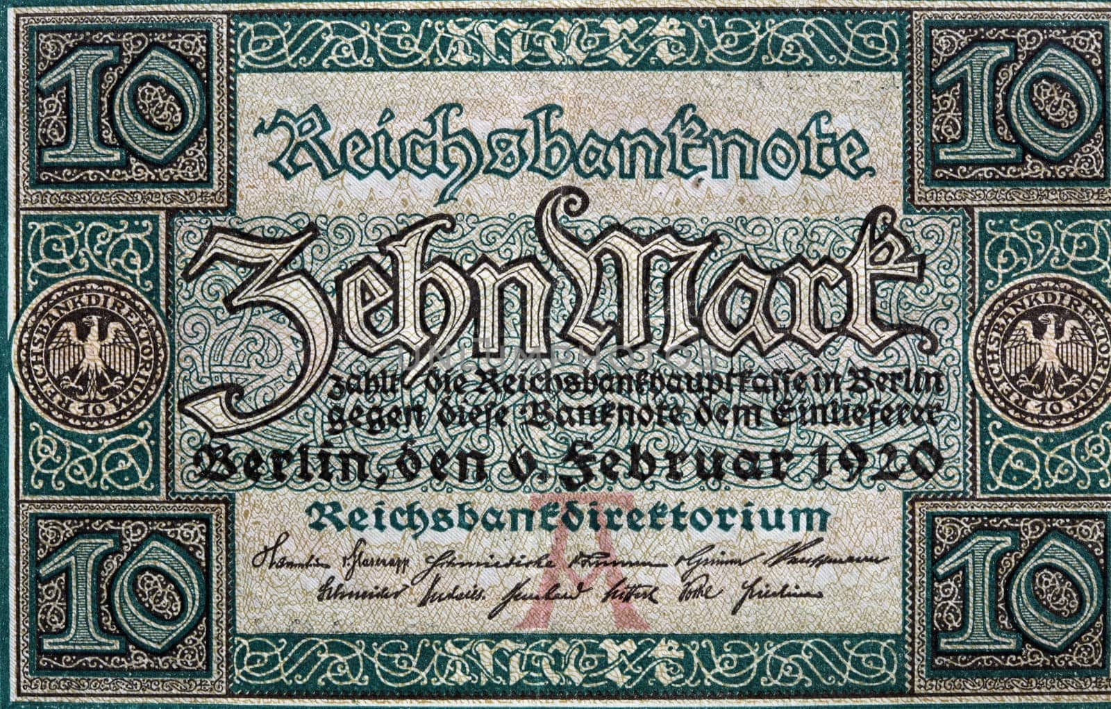 Vintage German Paper Money