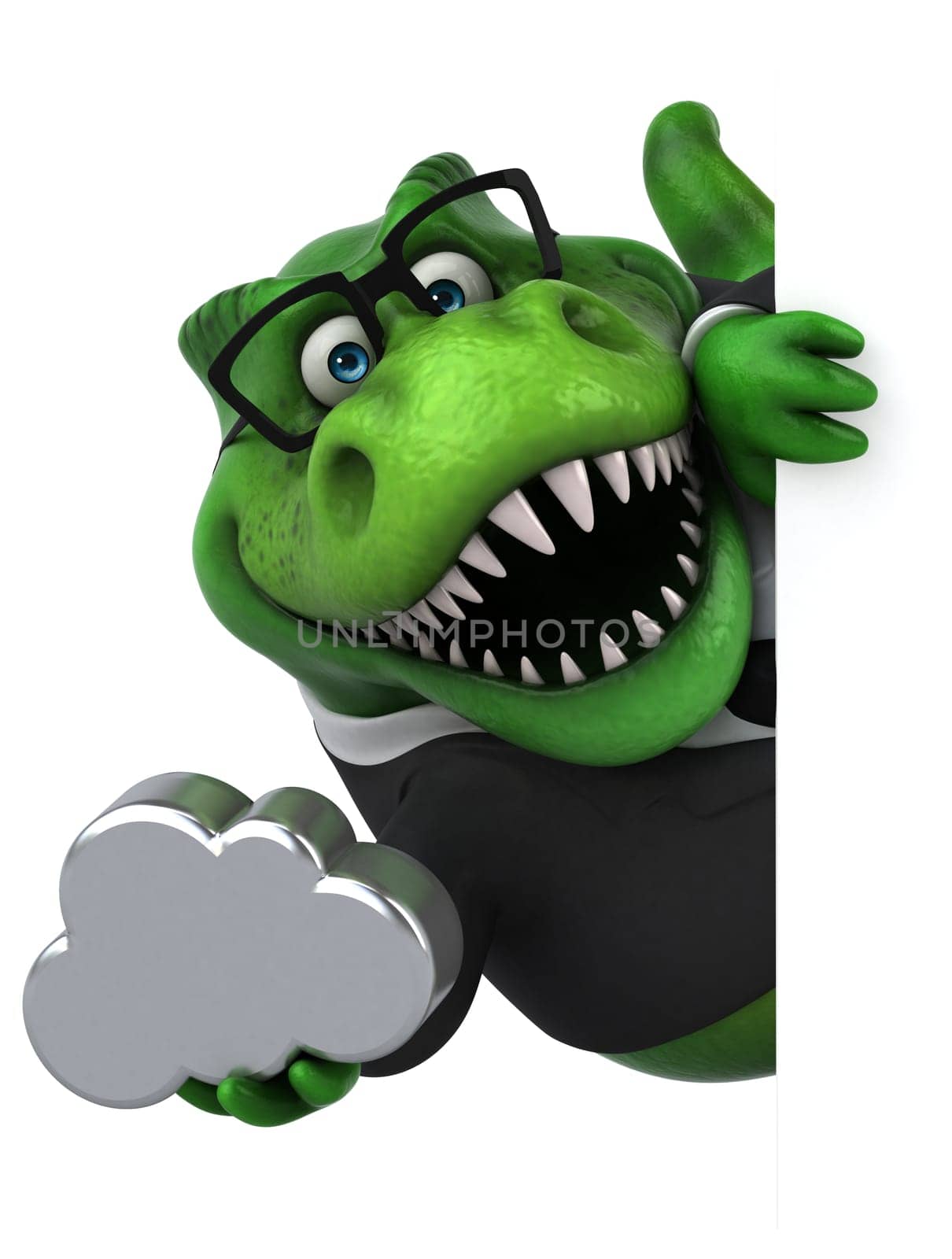 Fun Trex - 3D Illustration
