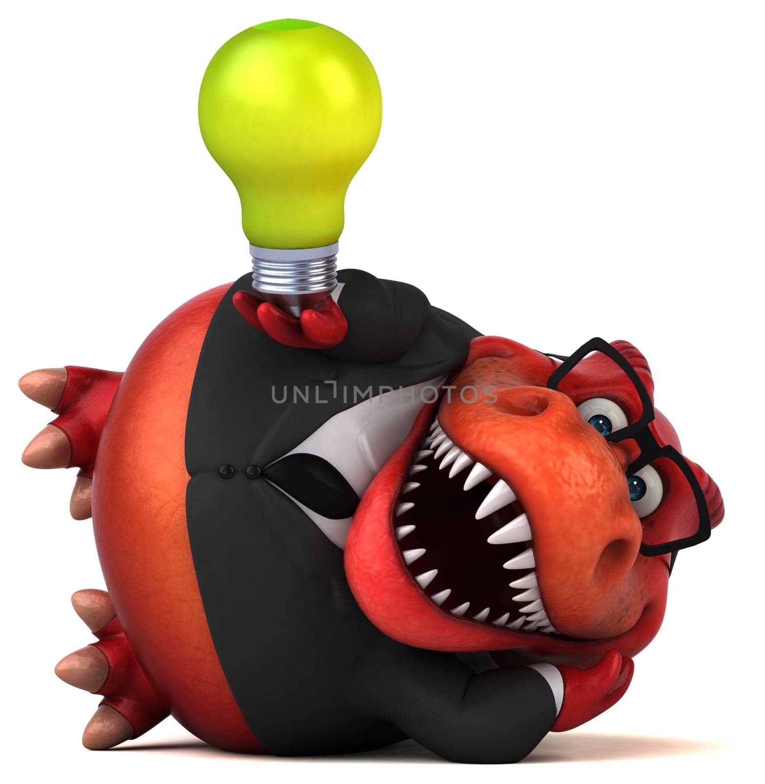Fun Trex - 3D Illustration