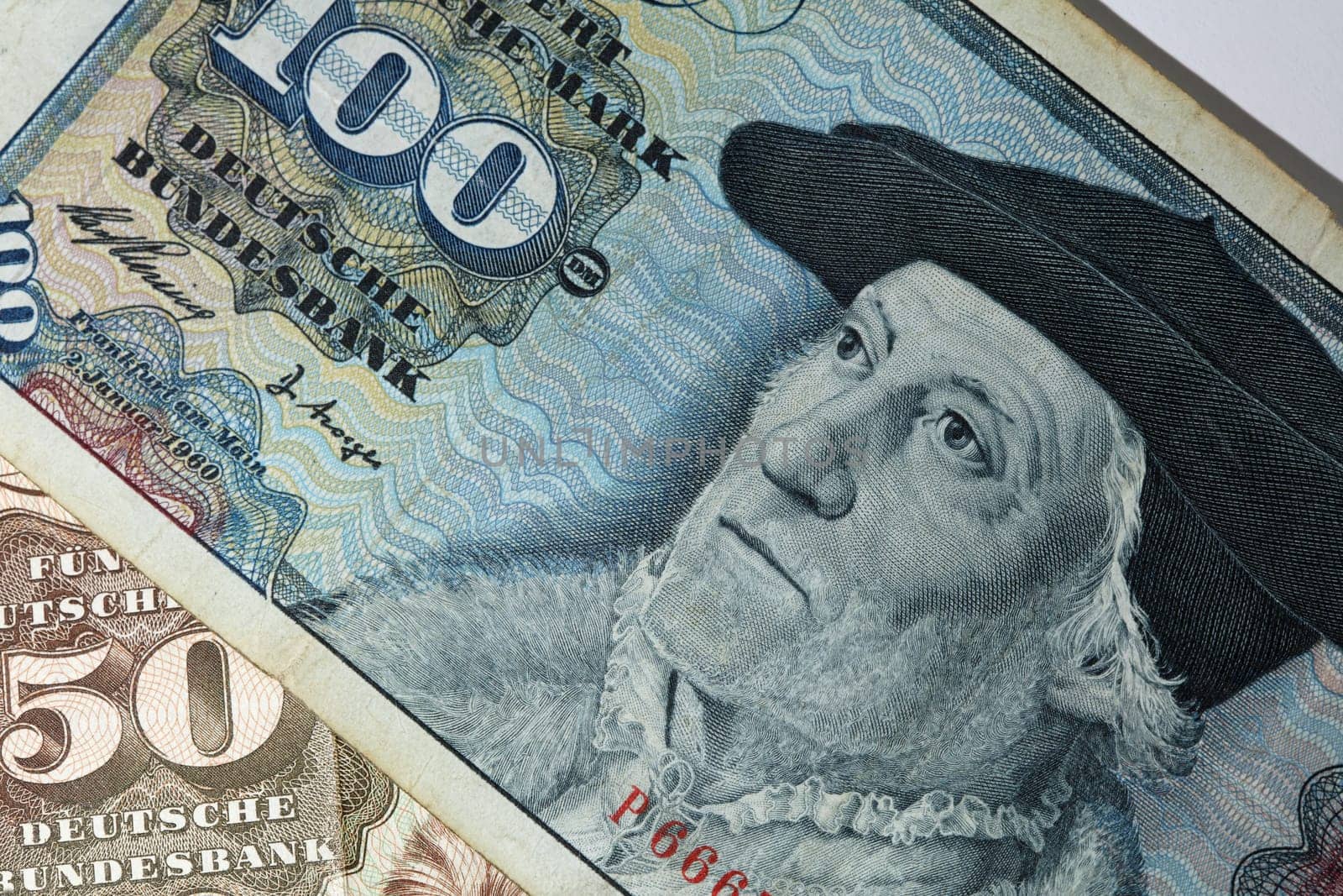 Old german Mark Banknote