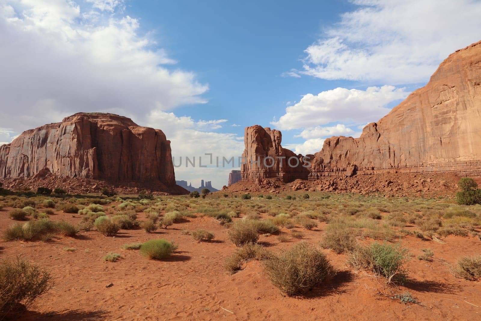 Rock Formation in Monument Valley in Arizona. USA