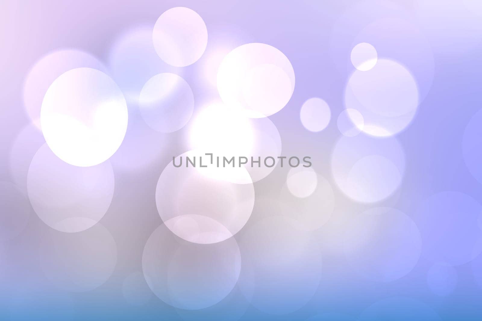 Abstract blurred fresh vivid spring summer light delicate pastel blue pink white bokeh background texture with bright circular soft color lights. Beautiful backdrop illustration.