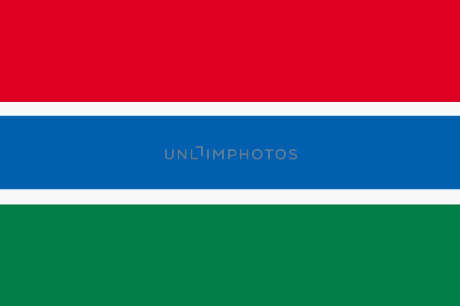 A Gambia flag background illustration red white blue green
