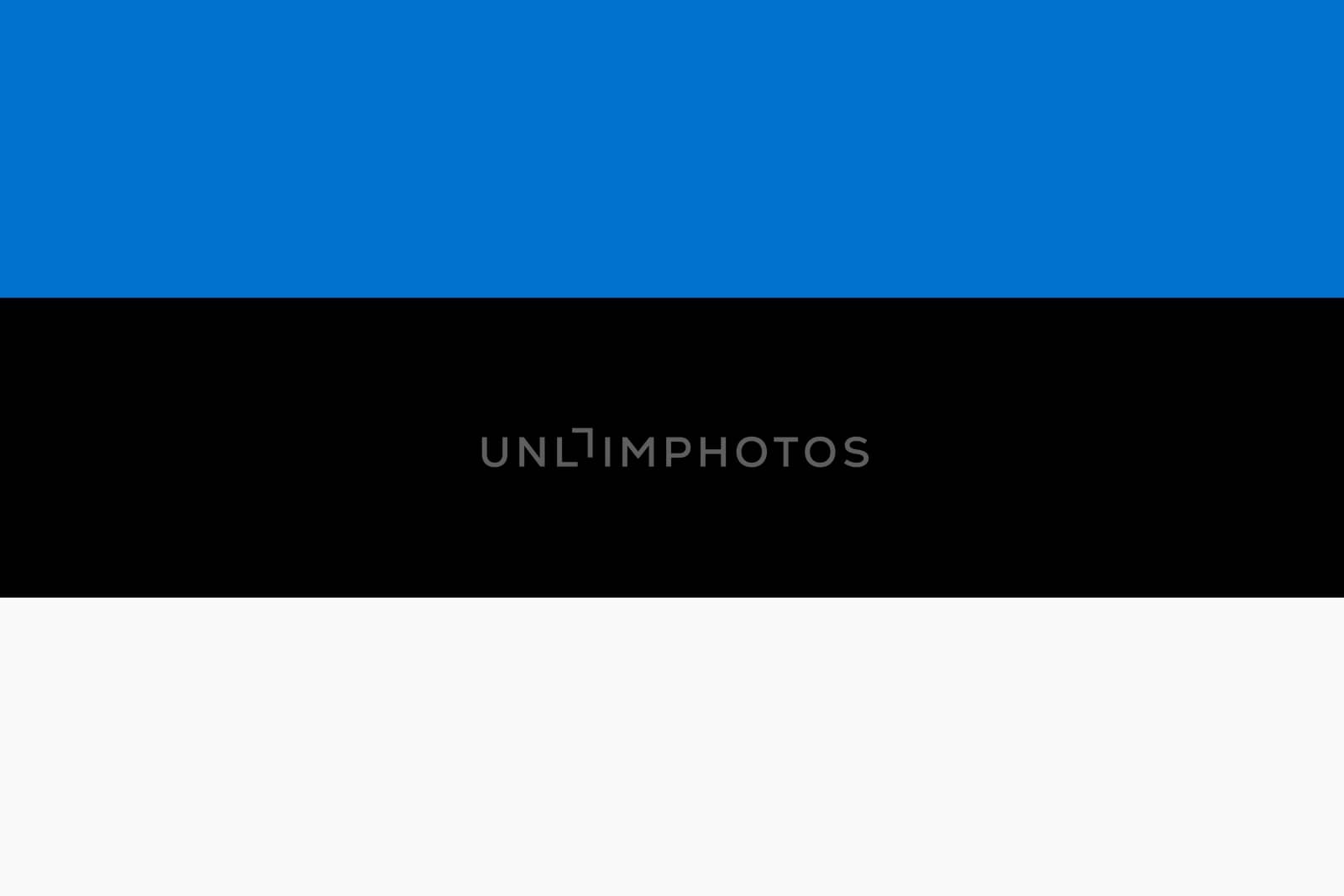 An Estonia flag background illustration blue black white