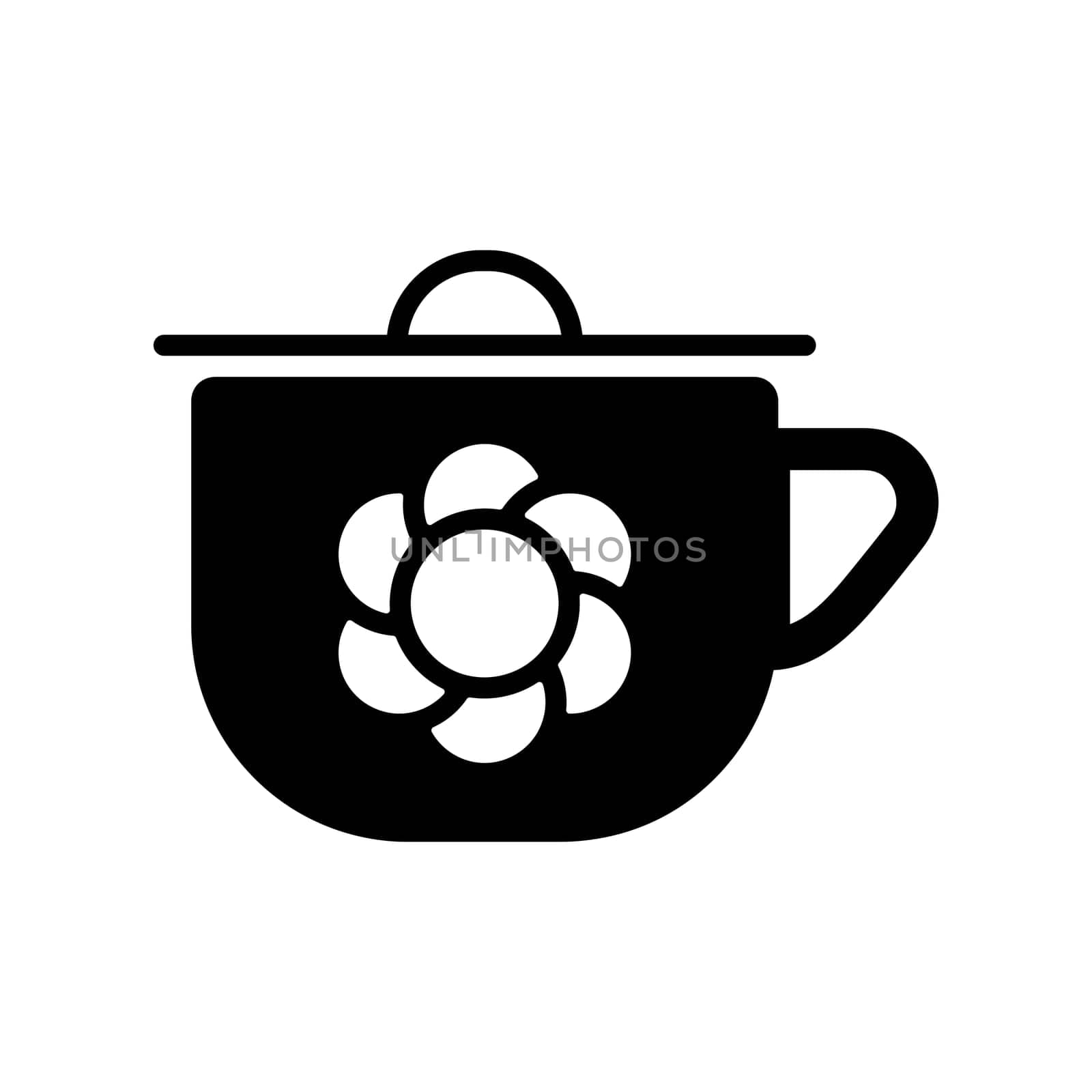 Baby potty vector isolated glyph icon. Graph symbol for children and newborn babies web site and apps design, logo, app, UI