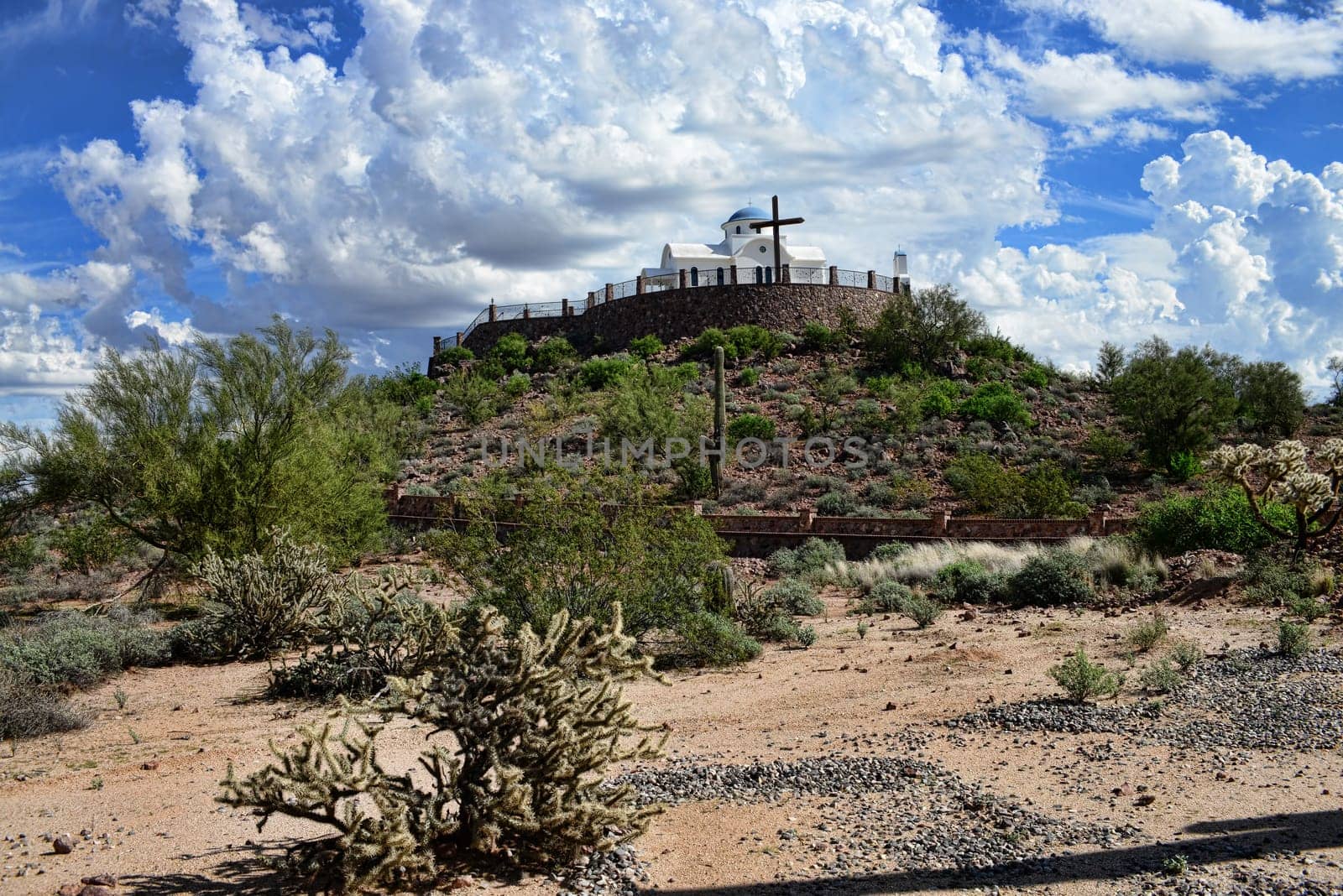 Greek orthodox chapel at St. Anthony's monastery in Arizona