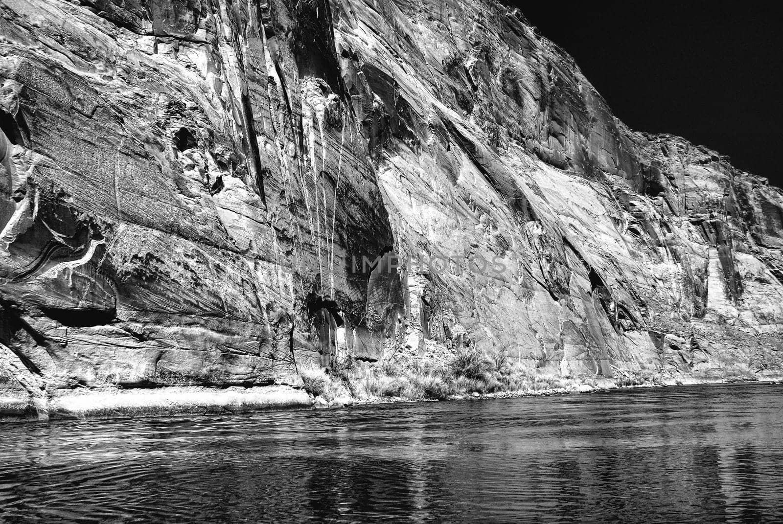 Colorado river in Glen Canyon Arizona