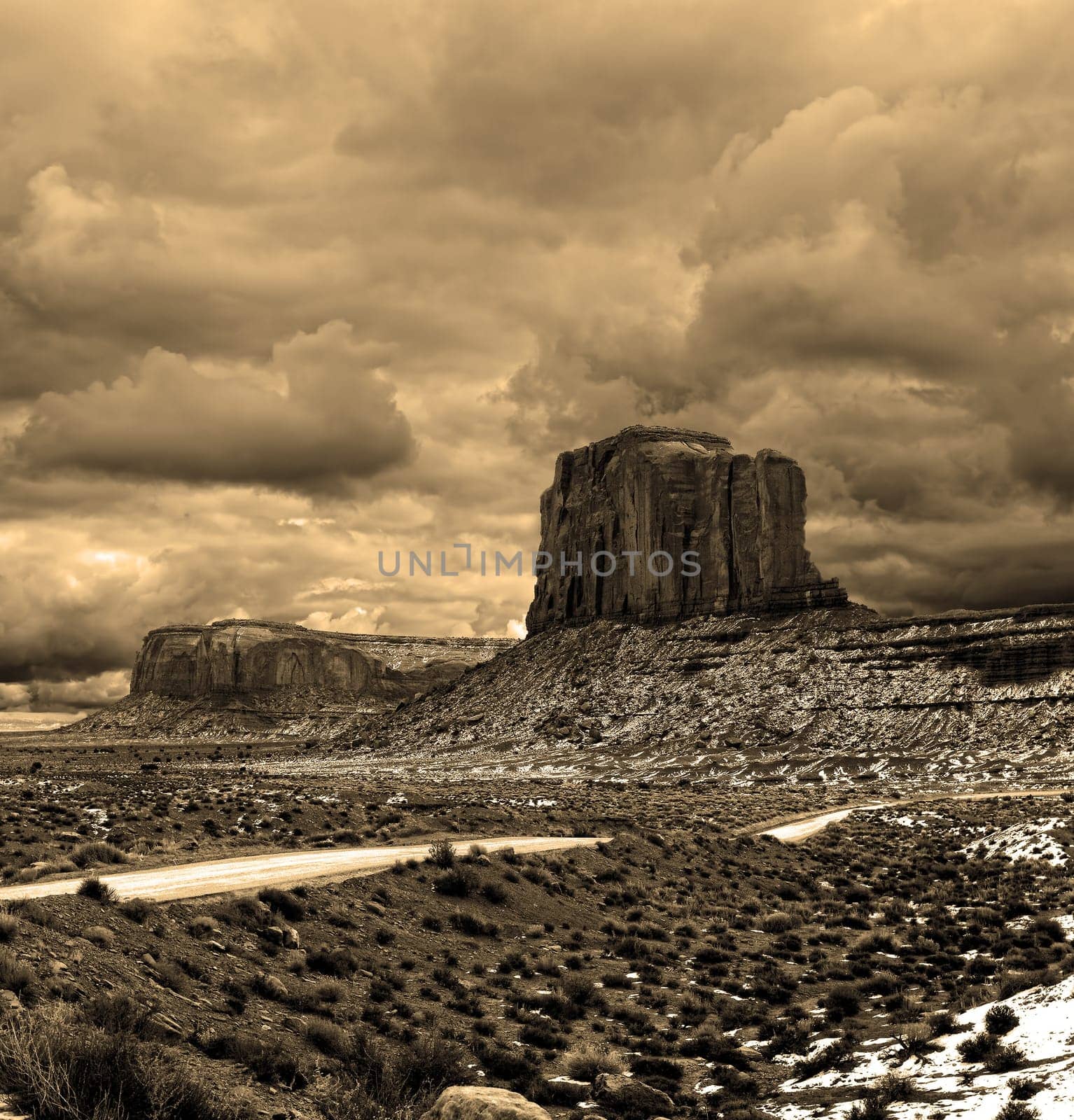 Monument Valley north east Arizona Navajo Nation