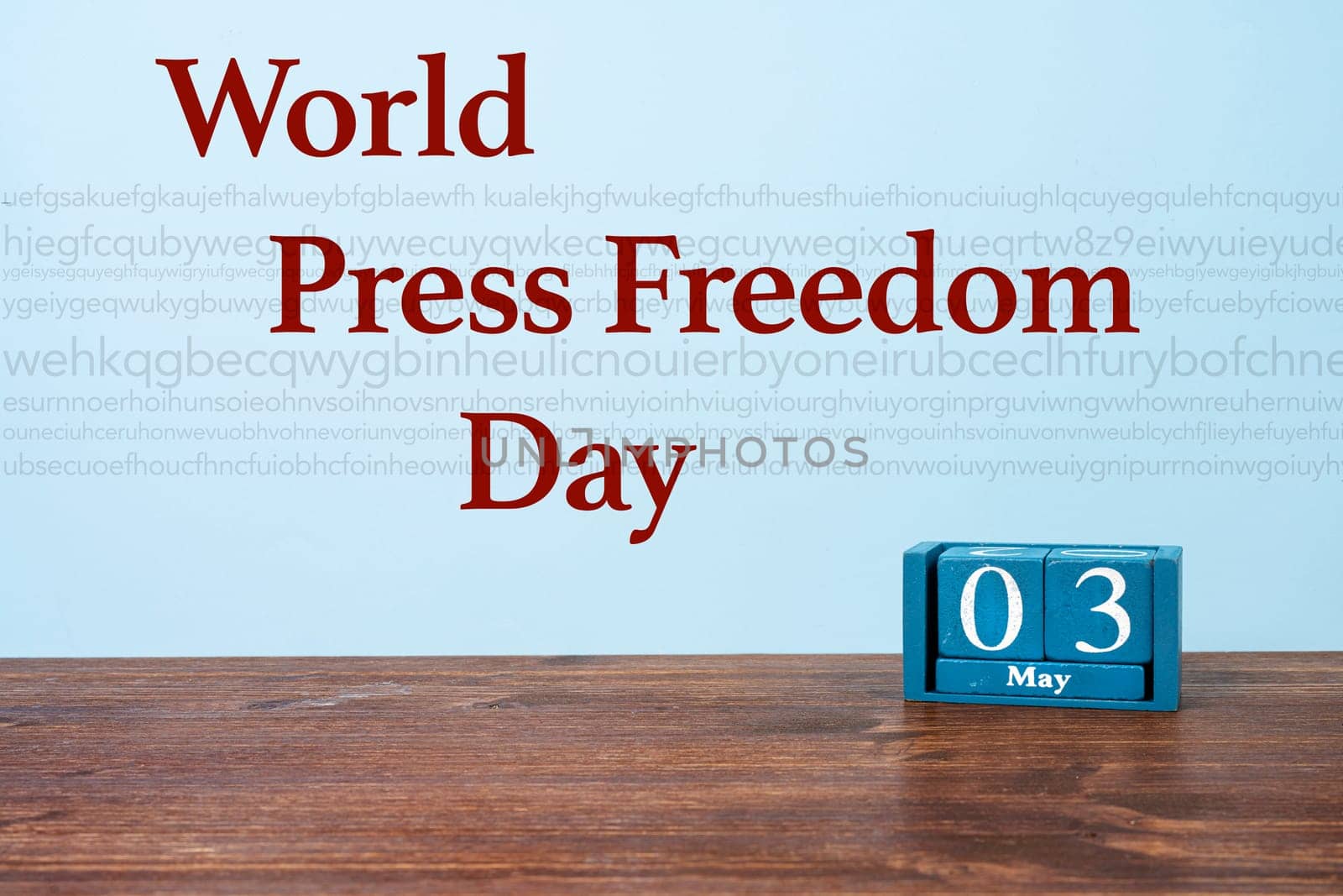 The celebration of the  World Press Freedom Day the May 3.