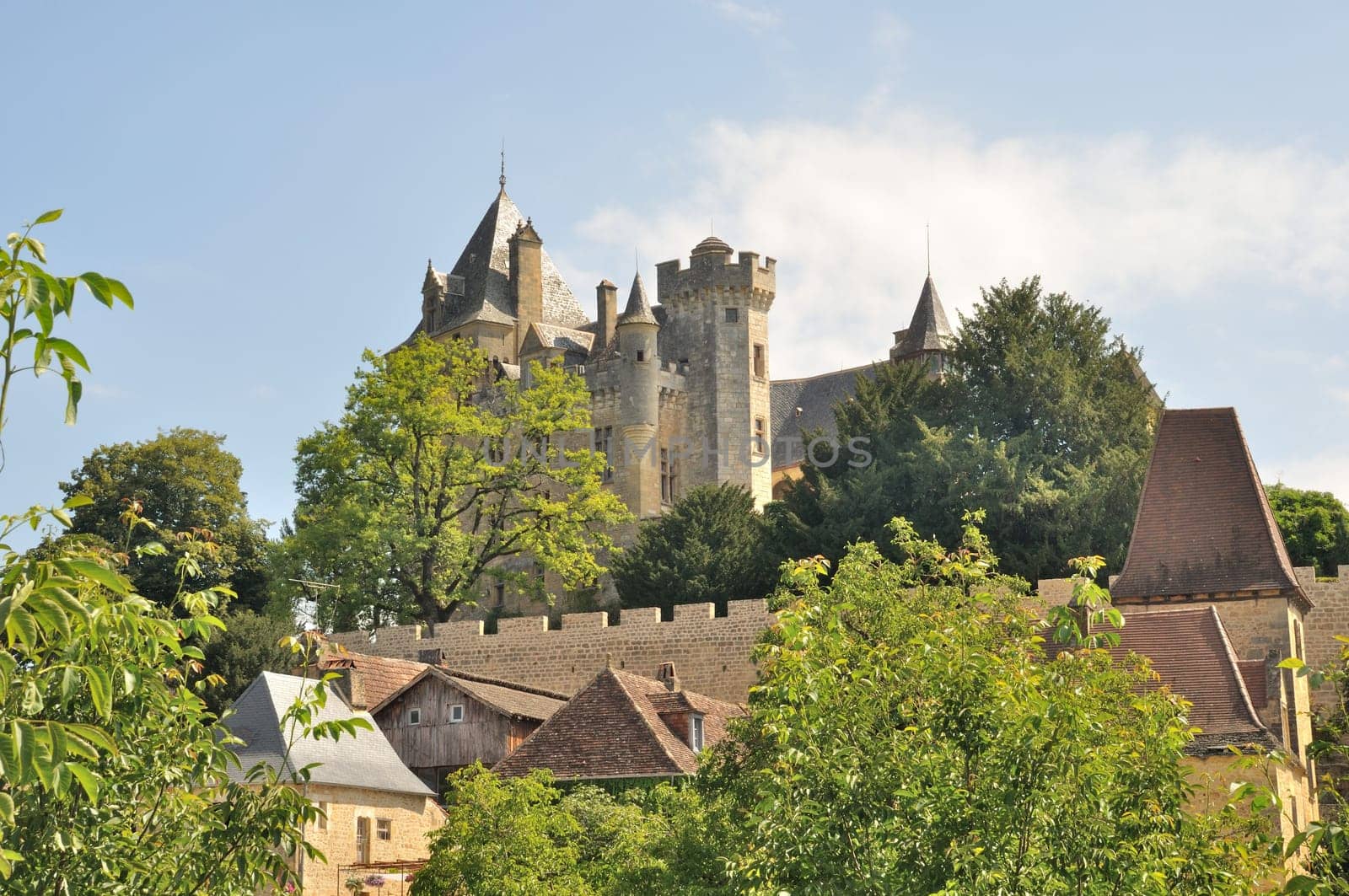 Village of Montfort in Périgord