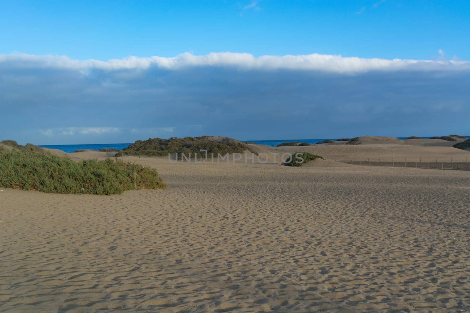 Interlocking patterns in sand - sand dunes, Maspalomas, Cran Canaria
