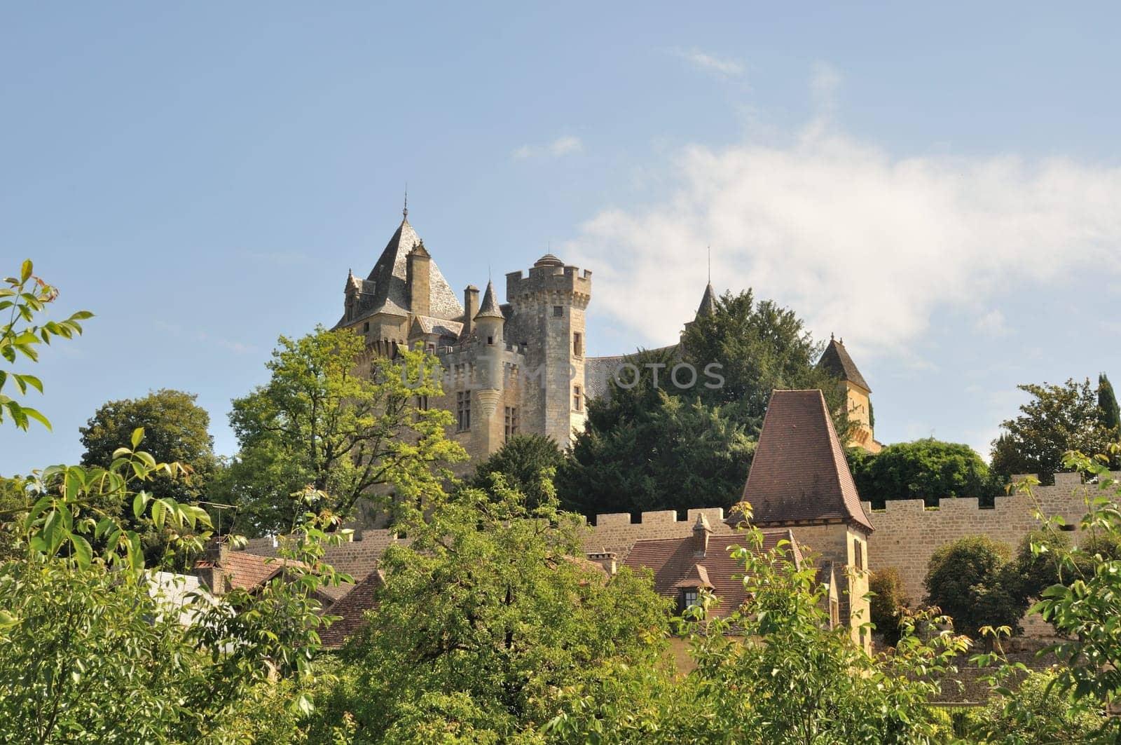 Village of Montfort in Périgord