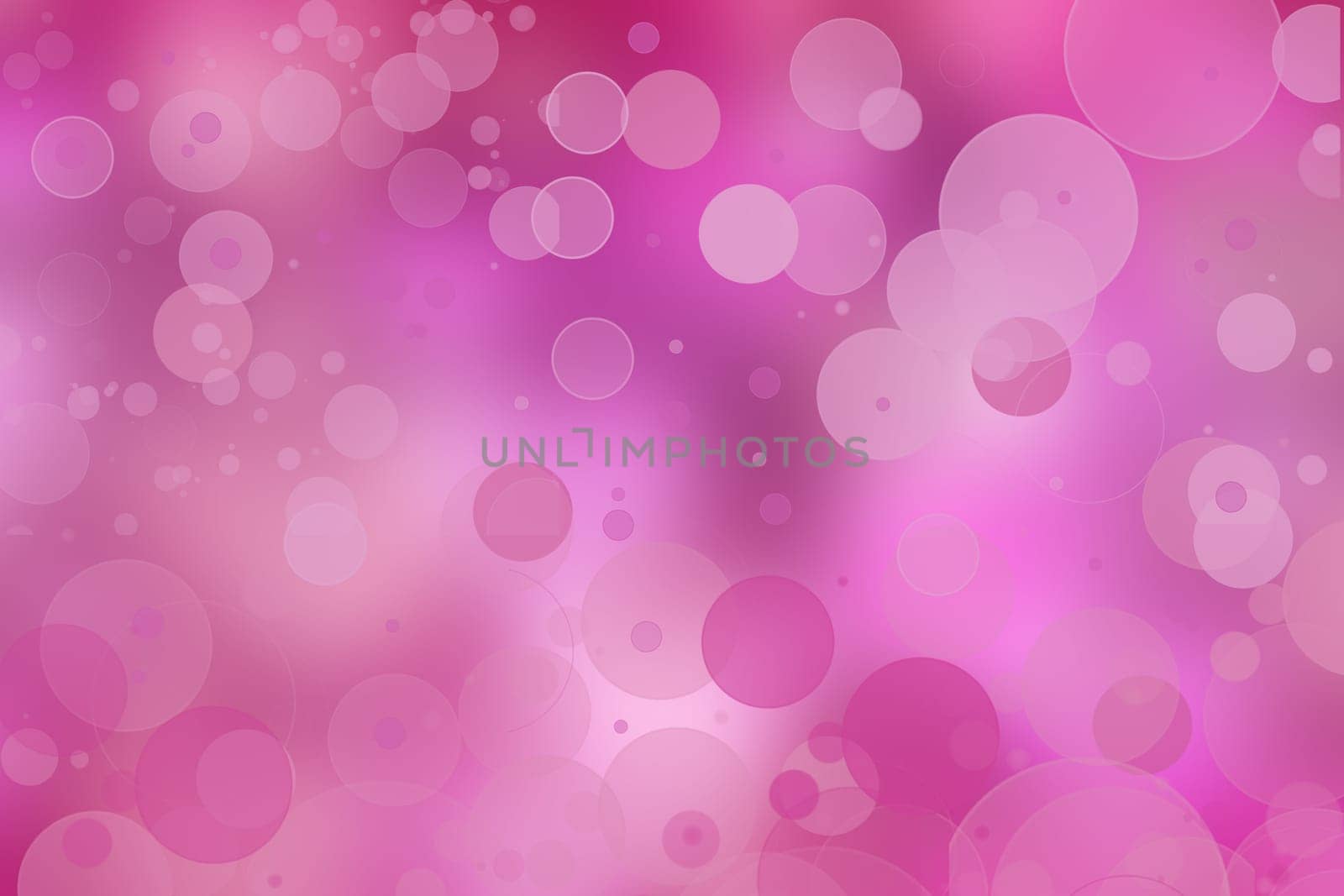 Abstract festive blurred red pink magenta background with light pink bokeh for wedding card or Valentine day.  Romantic textured backdrop with space for your design. Card concept.