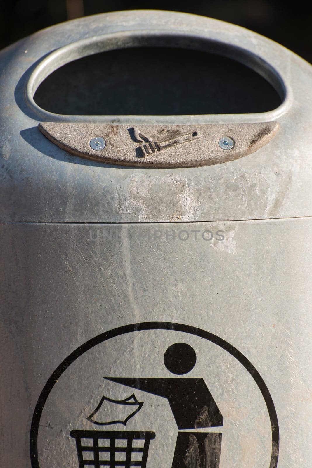 a trashcan