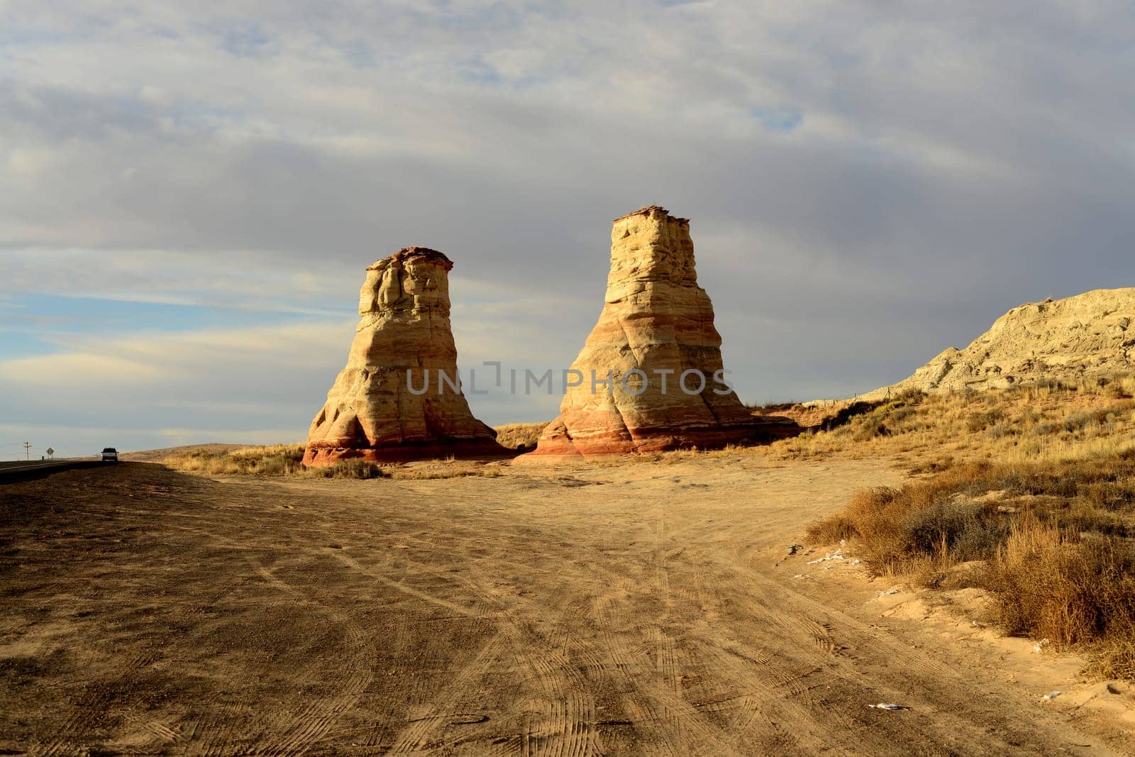 Hoodoo's near Tuba City Arizona Navajo Nation