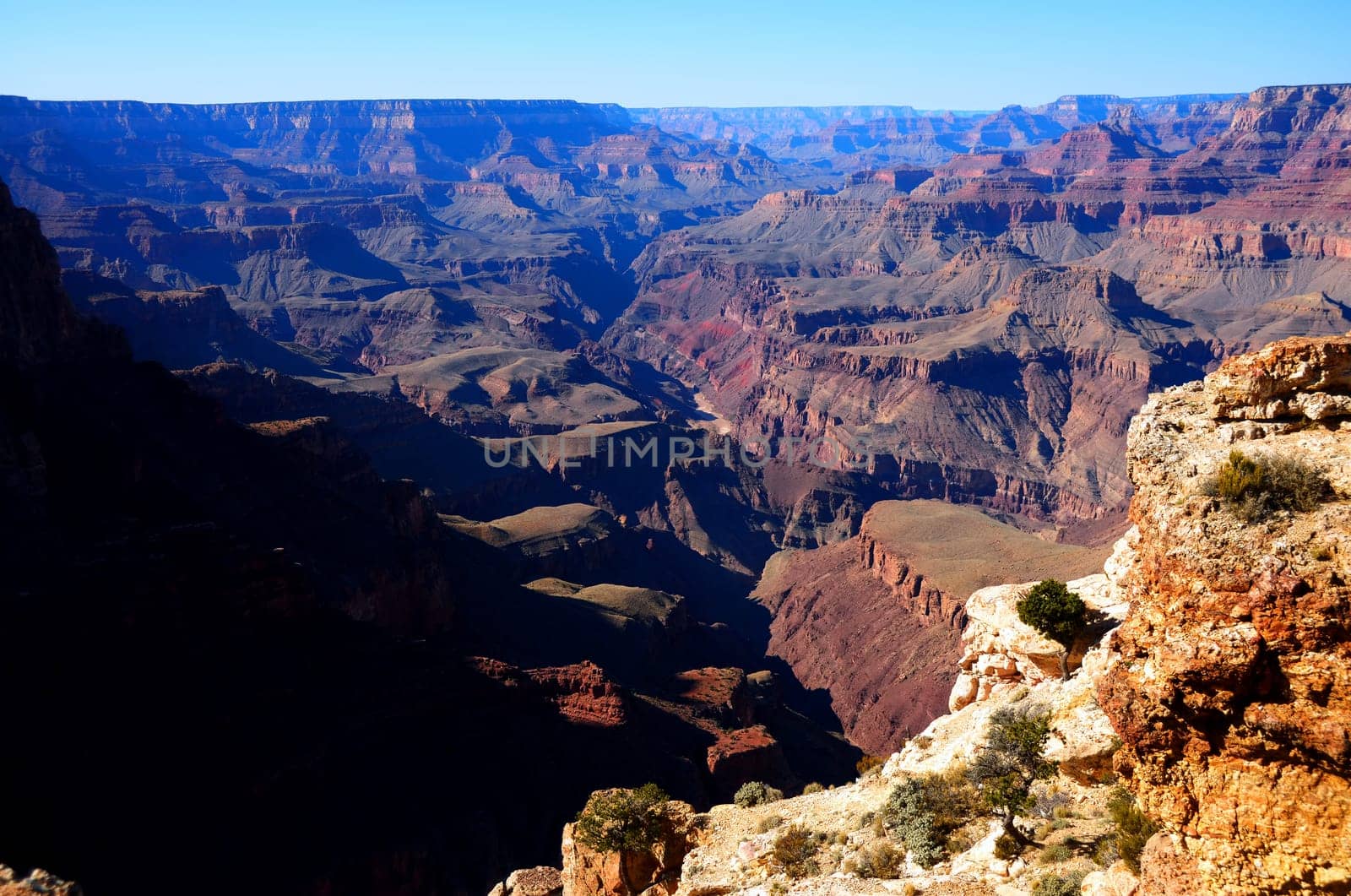 Late afternoon in the Grand Canyon Arizona