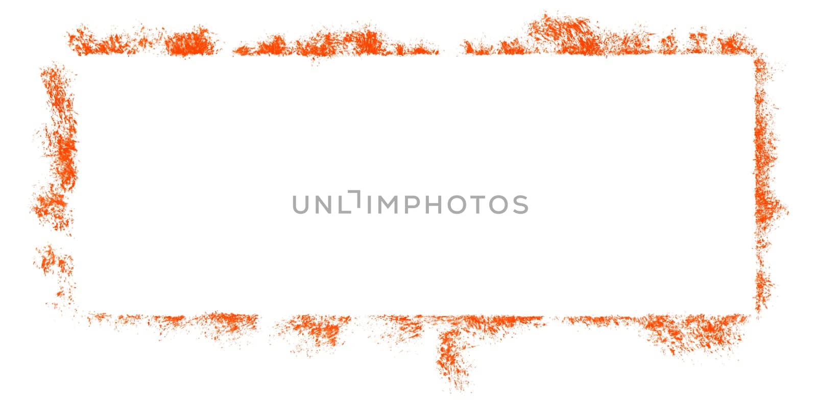 Dirty stencil or graffiti frame with red color