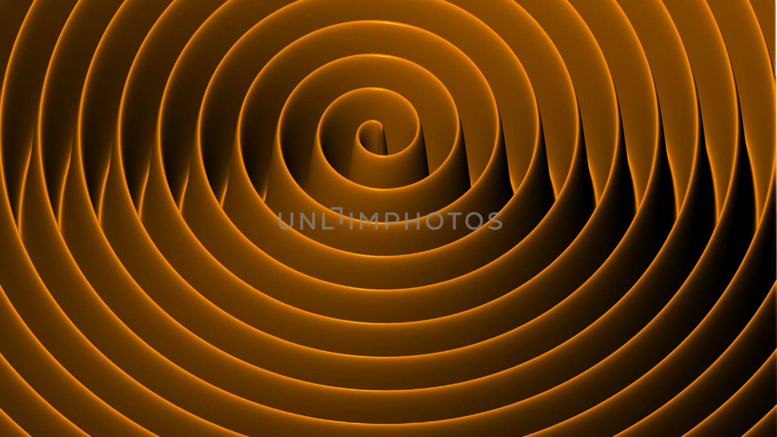 3D illustration rows of colorful stripes rippling